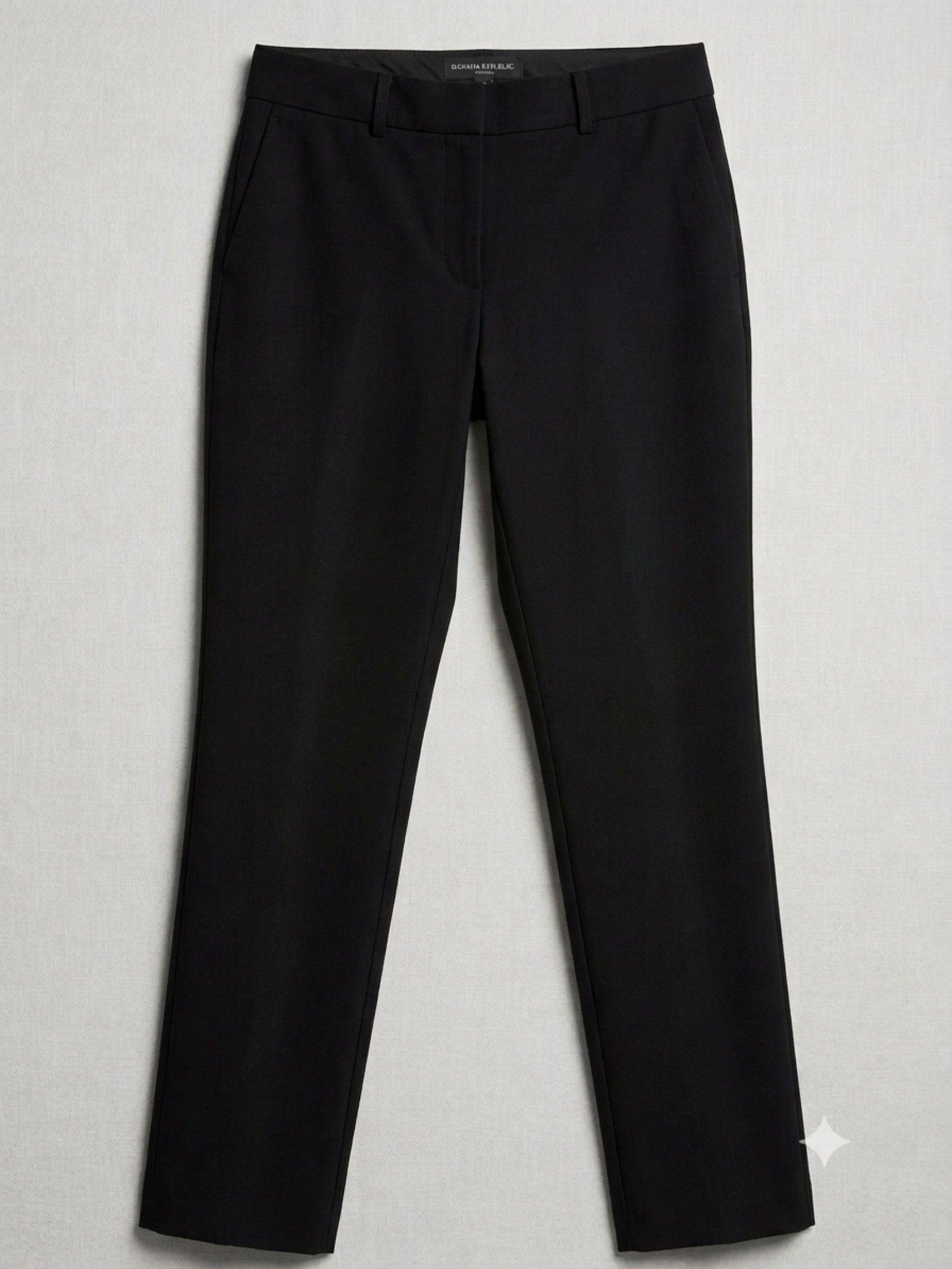 Banana Republic Women's Black Sloan Crop Fit Pants Size 2