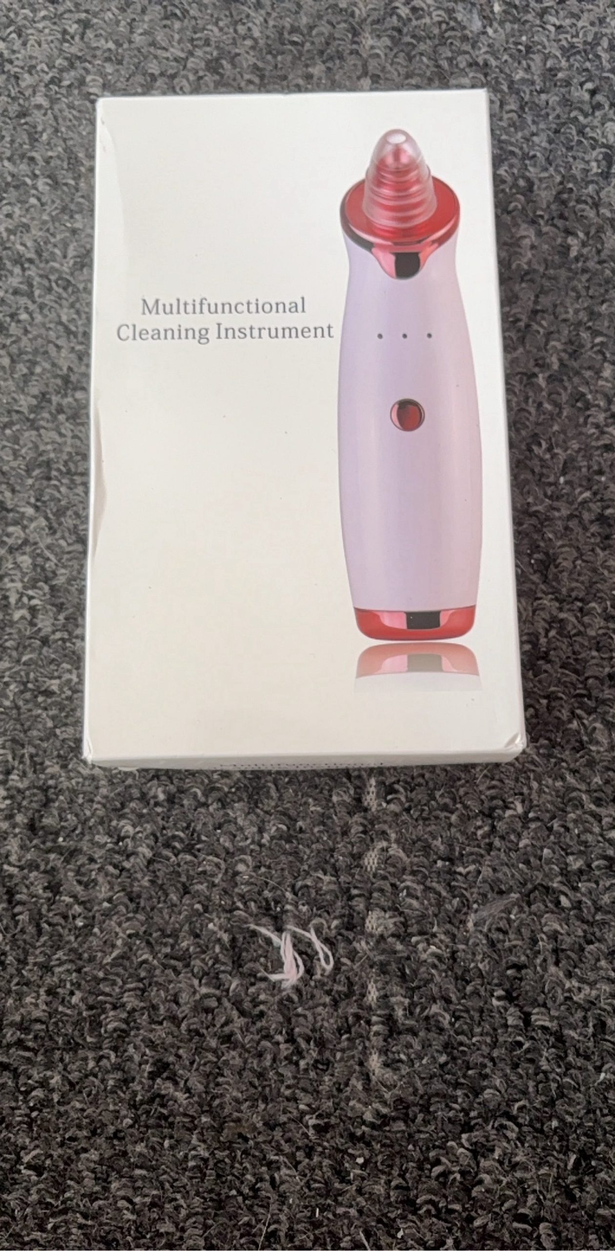 Multifunctional Cleaning Instrument White & Red