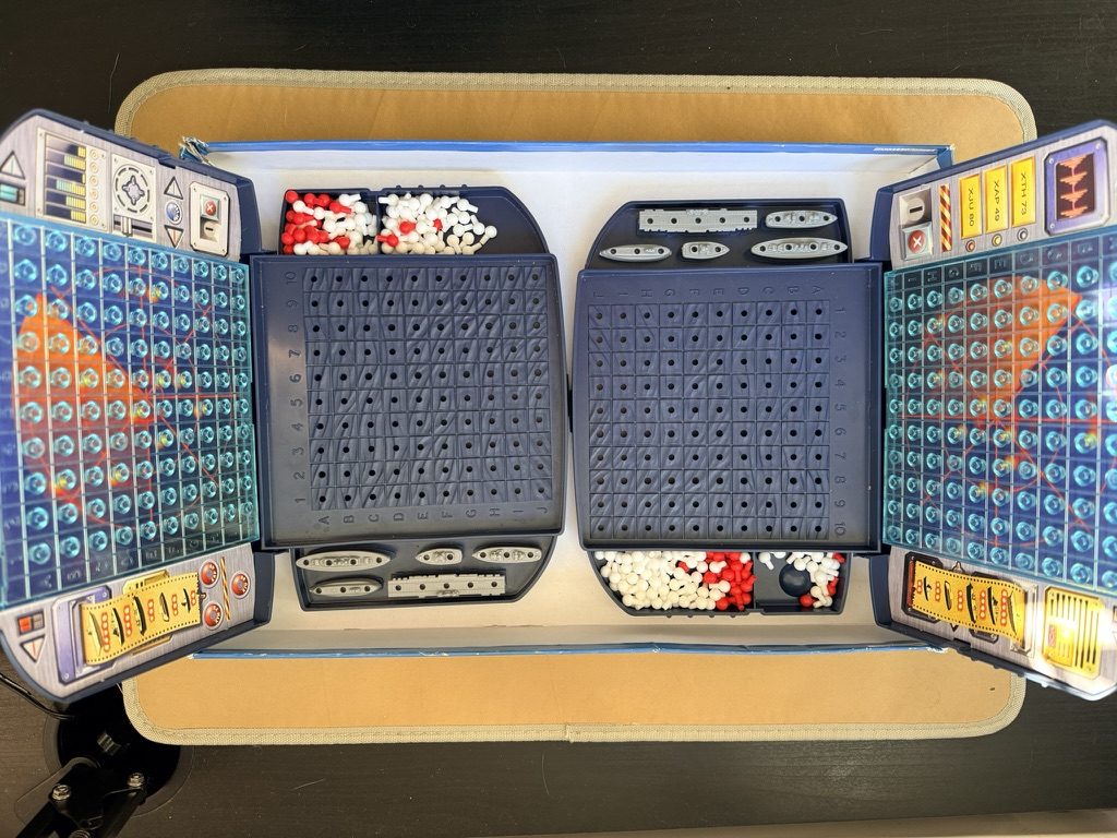 MB Games Battleship Classic Naval Strategy Board Game image 3