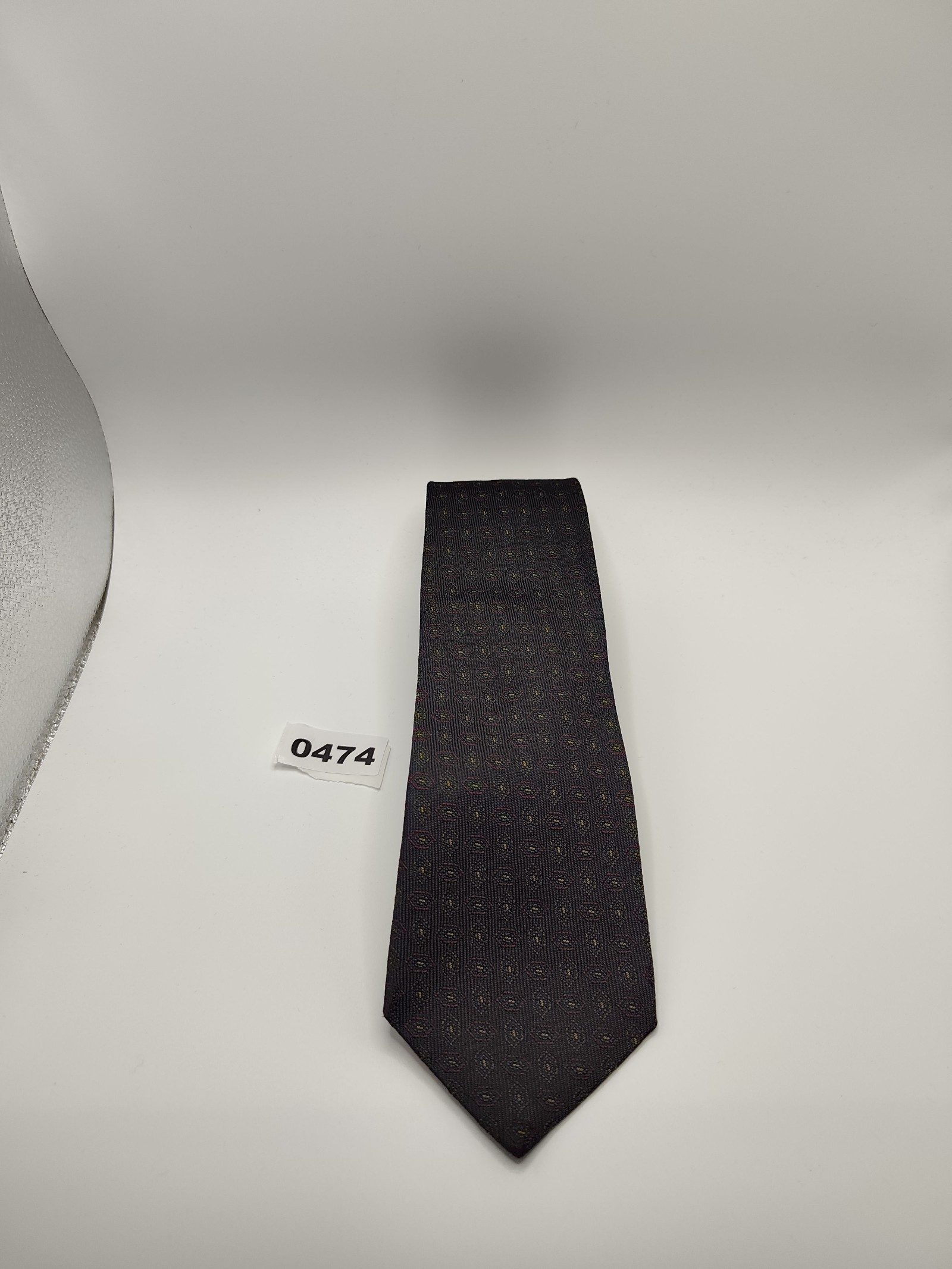 Salvatore Ferragamo Men’s Multi Colour Pattern Silk Tie Other