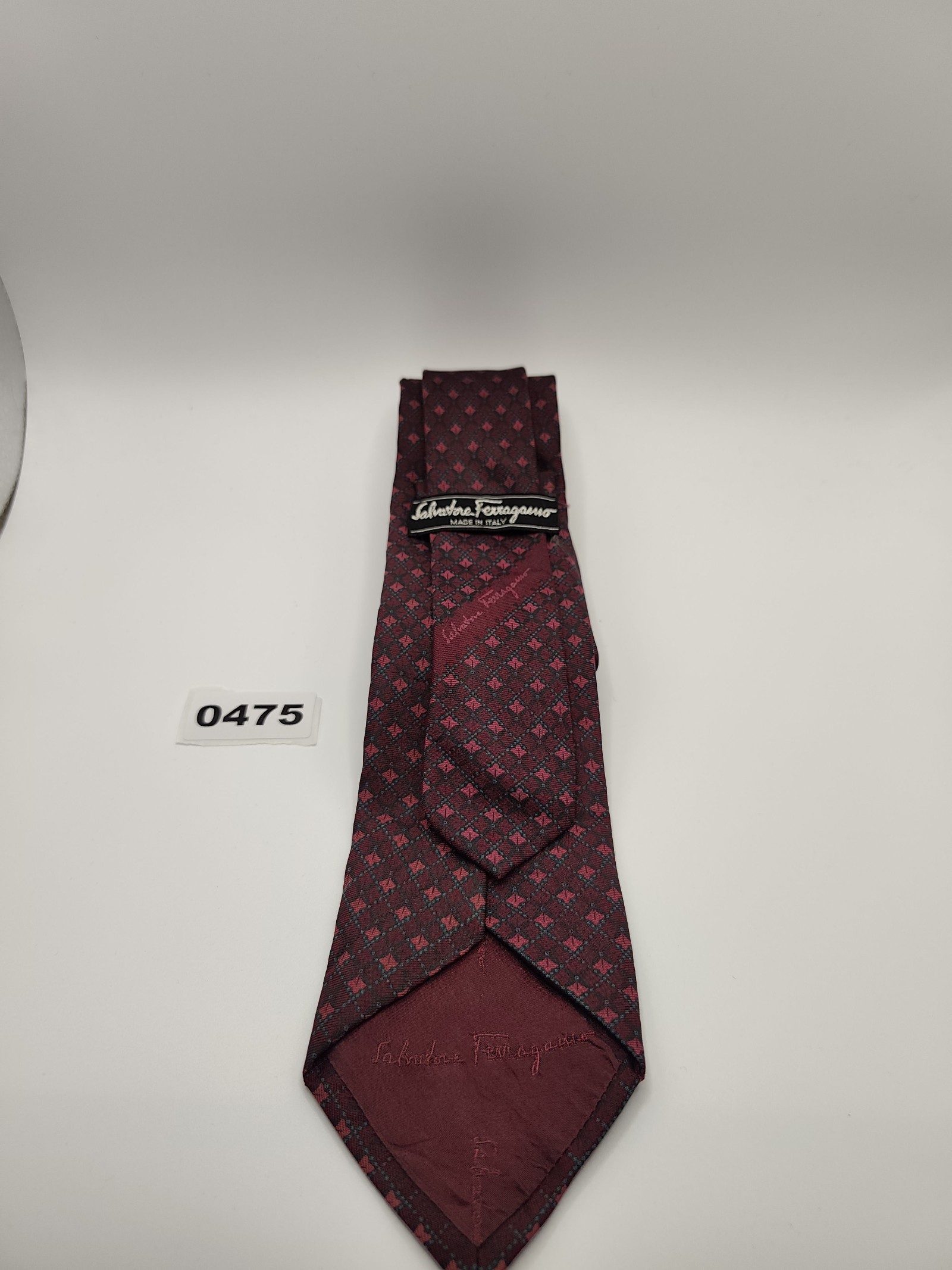 Salvatore Ferragamo Men’s Multi Colour Pattern Silk Tie Other image 2
