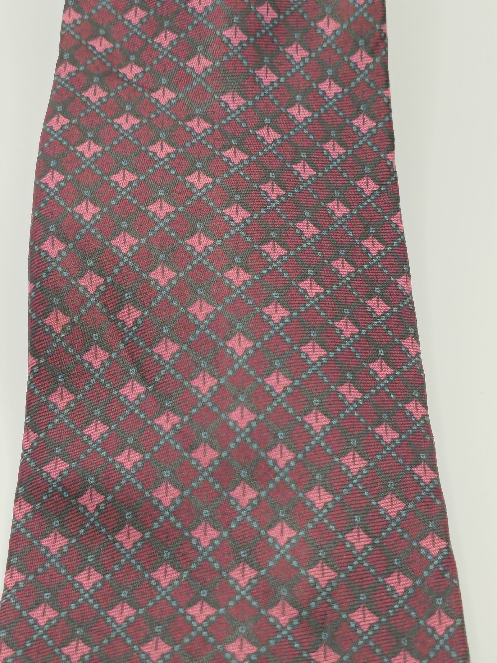Salvatore Ferragamo Men’s Multi Colour Pattern Silk Tie Other image 10