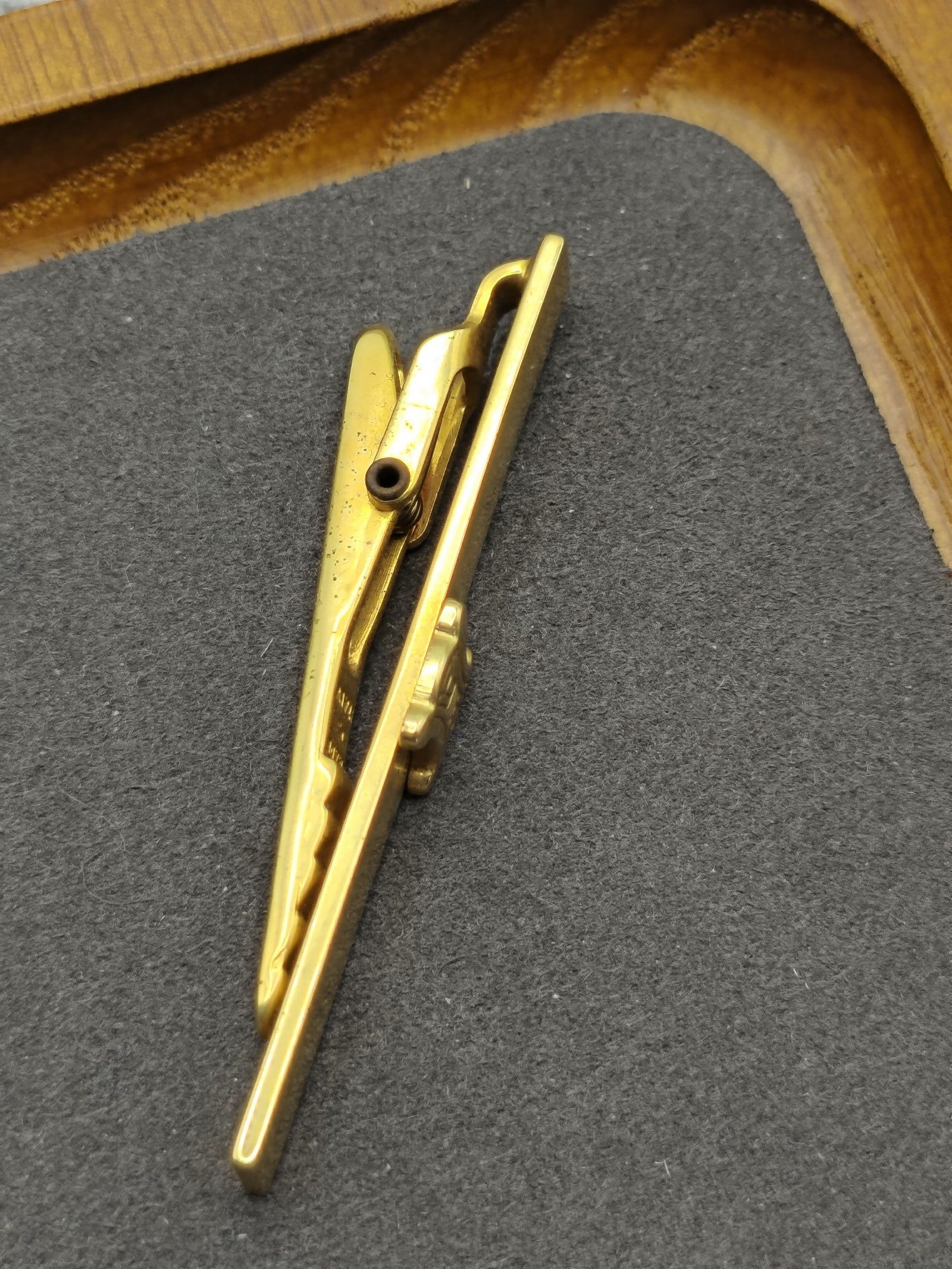 Celine Men's Gold-tone Tie Clip 6 cm image 5