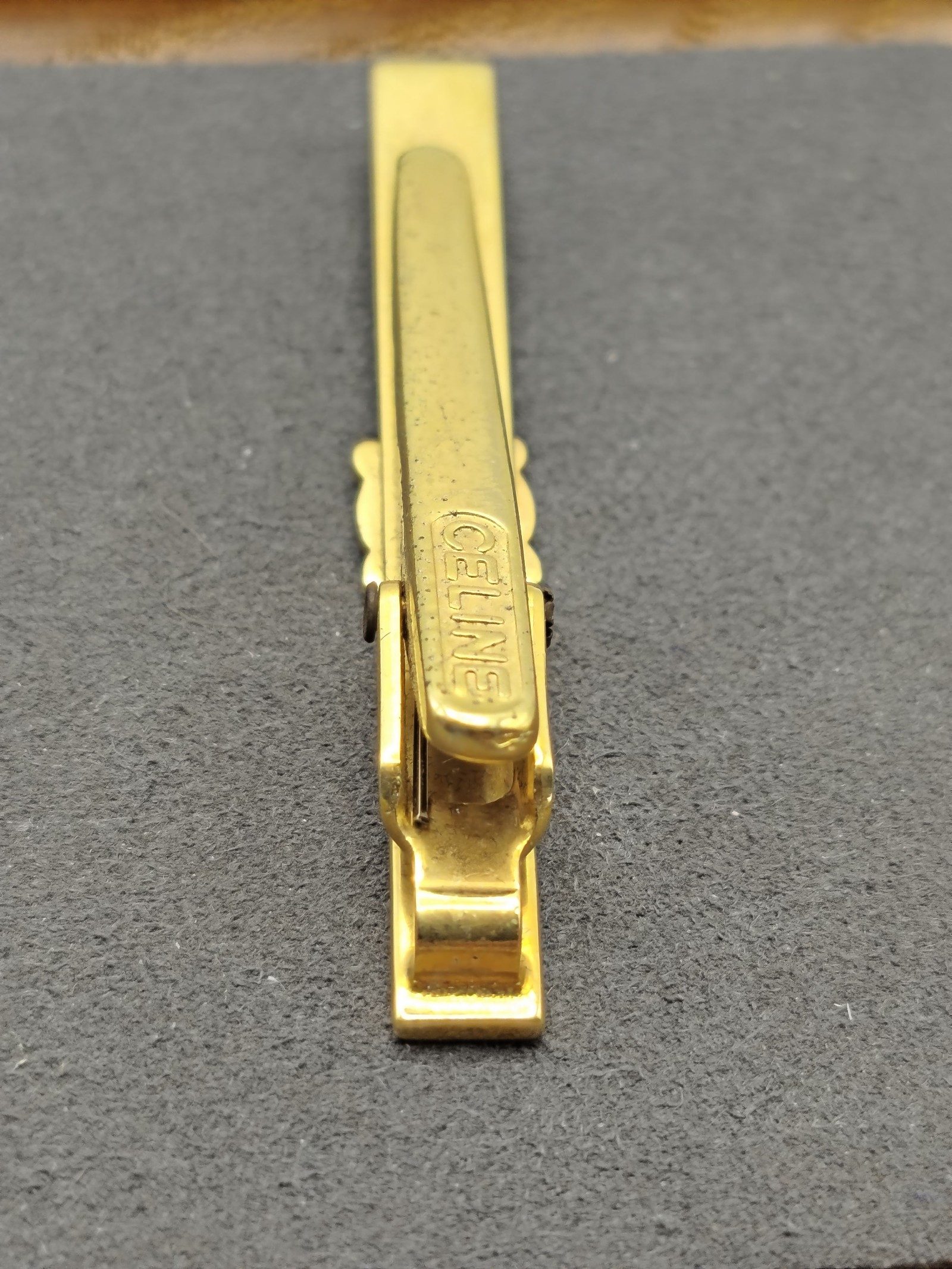 Celine Men's Gold-tone Tie Clip 6 cm image 7