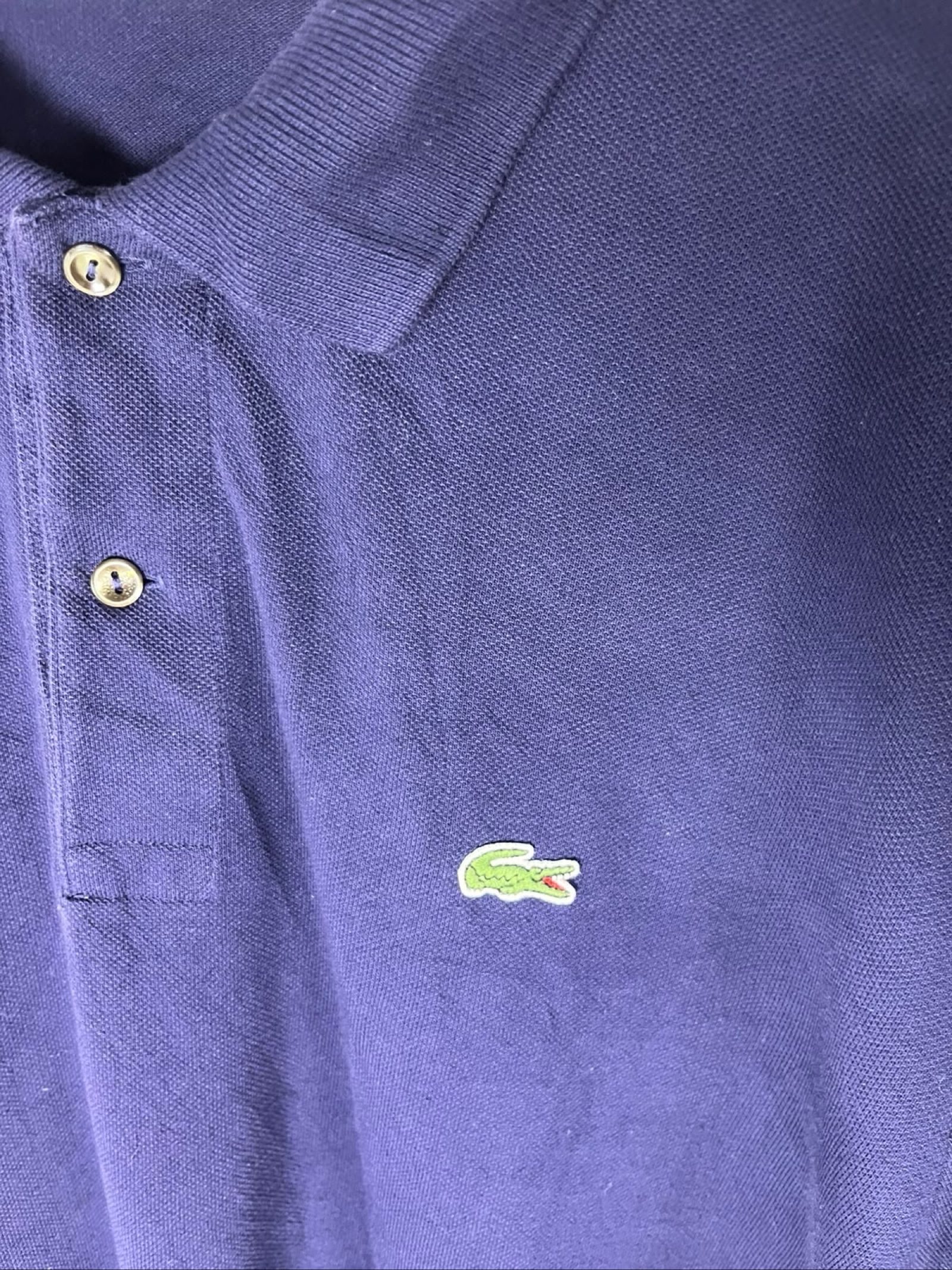 Lacoste Men's Navy Blue Classic Fit Polo Shirt US 3XL