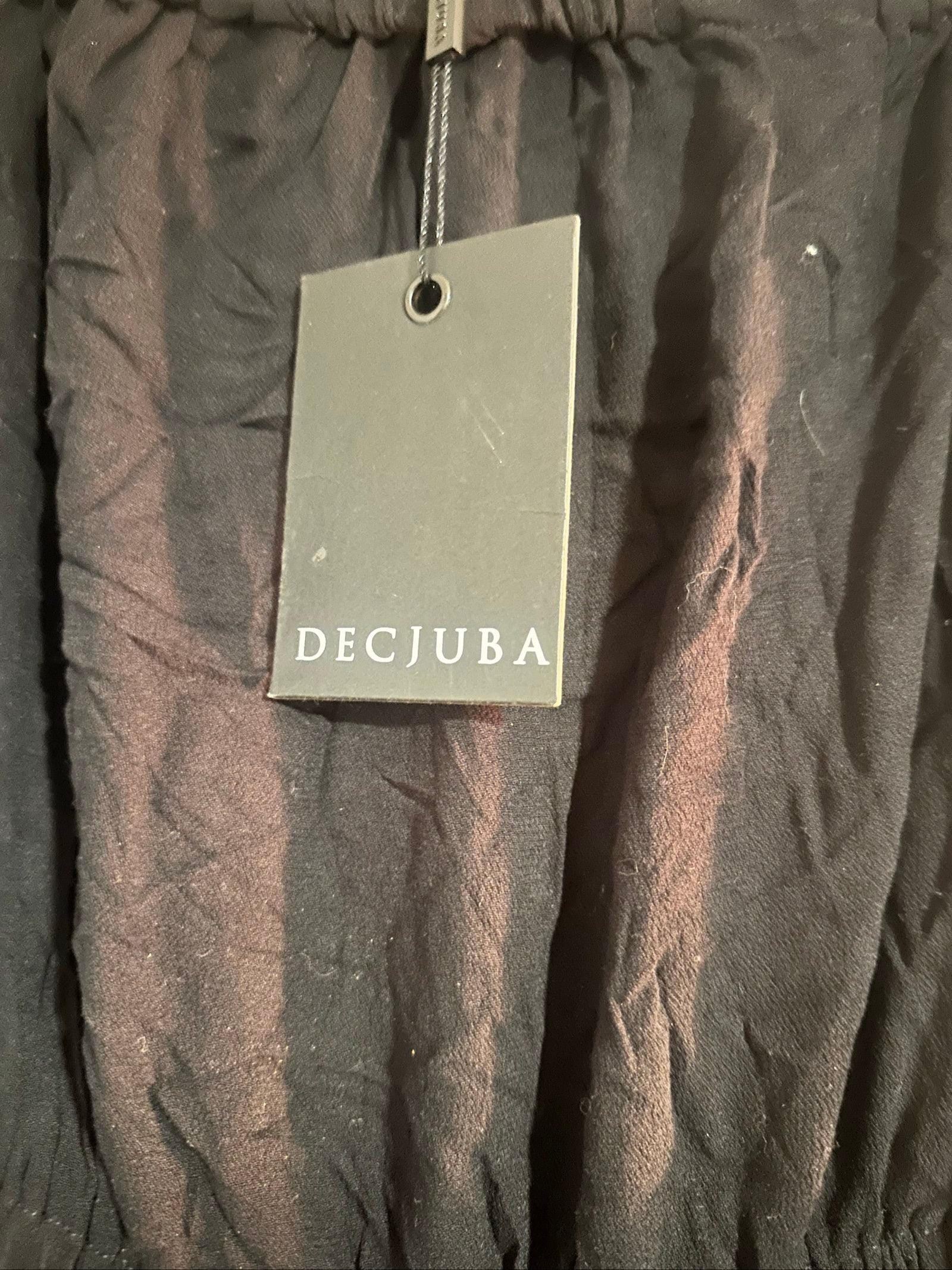 Decjuba Black Jasmine Tie Waist Jumpsuit Large image 3