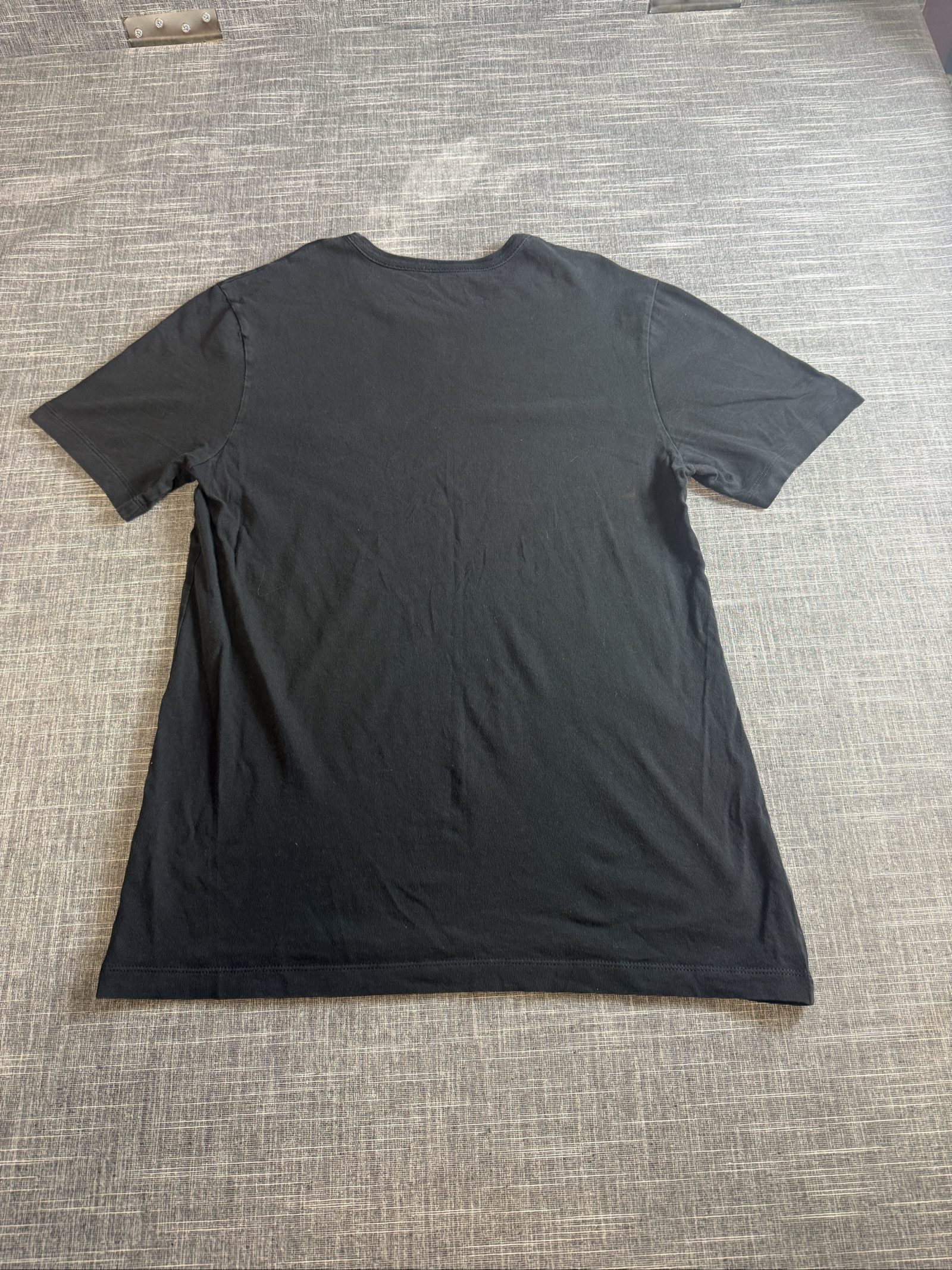 Hugo Boss Men’s Black Logo Embroidered Logo T-Shirt Small image 4