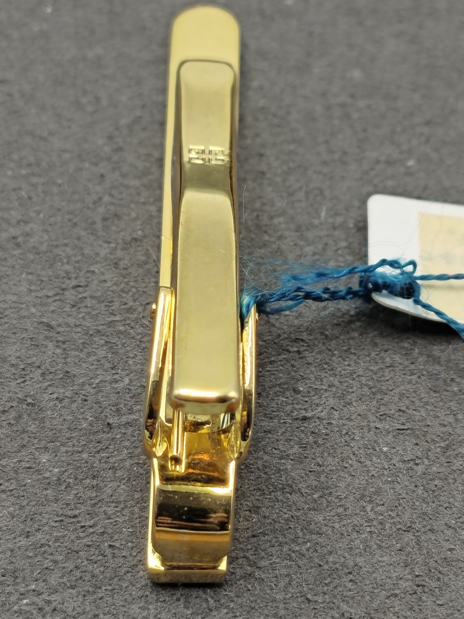 Givenchy Men Gold Tone & Silver Tie Clip Bar Other image 9