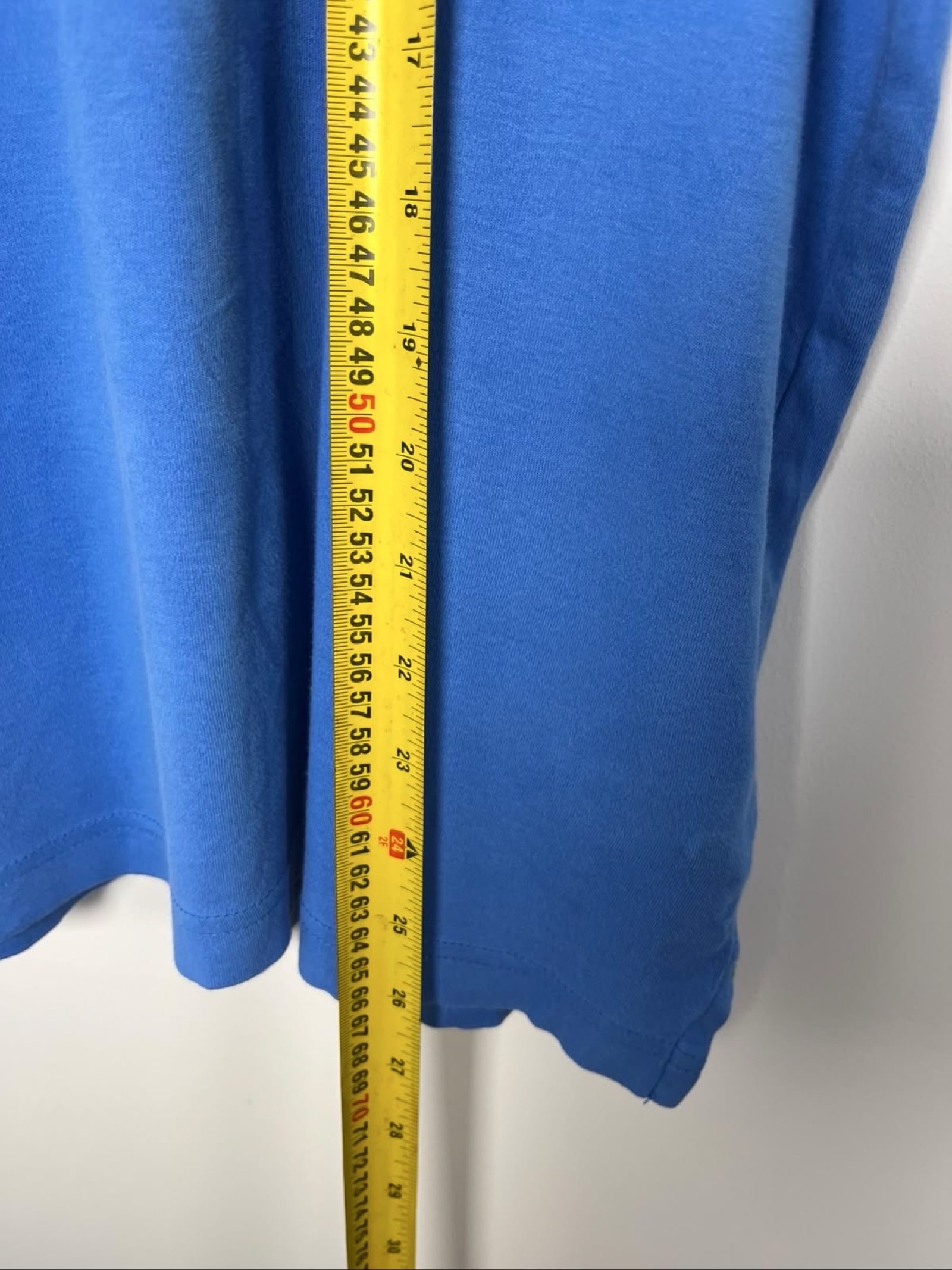 Tommy Hilfiger Men's Blue Polo Shirt Medium Cotton Blend image 5