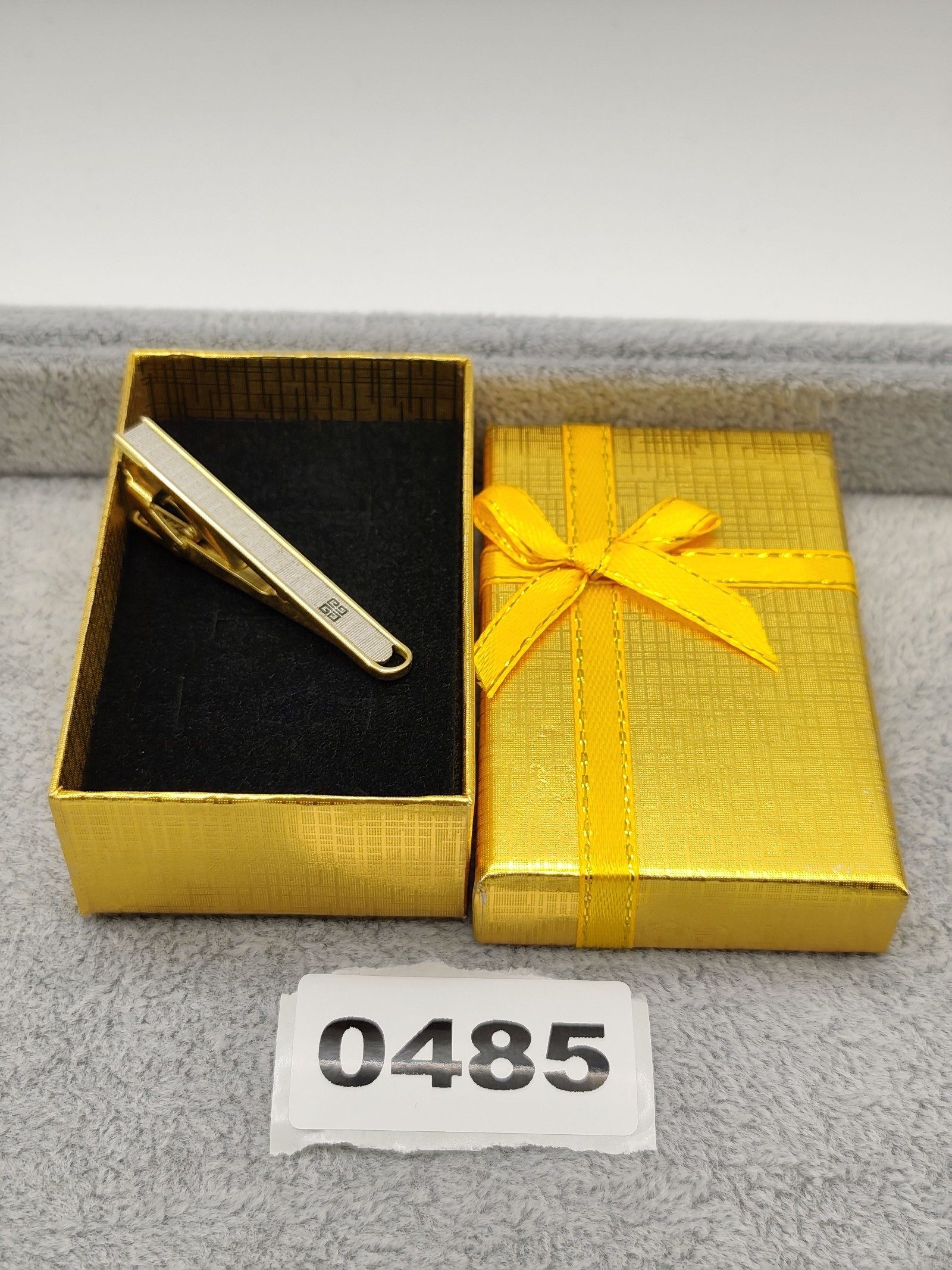 Givenchy Men's Gold & Silver Tone Tie Clip Other