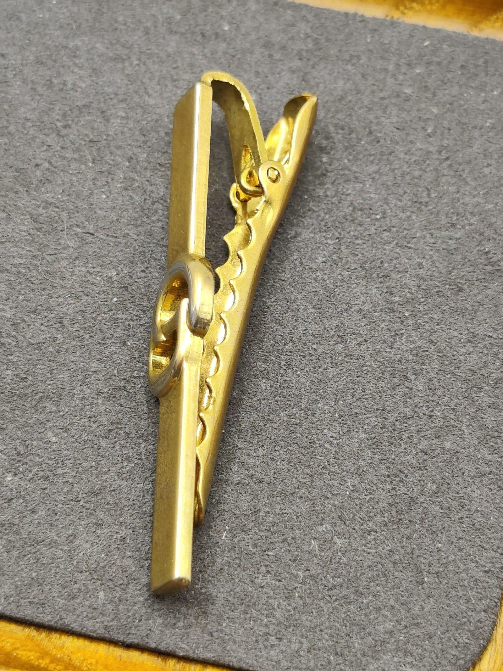 CD Gold Tone Logo Tie Clip Men Other image 6