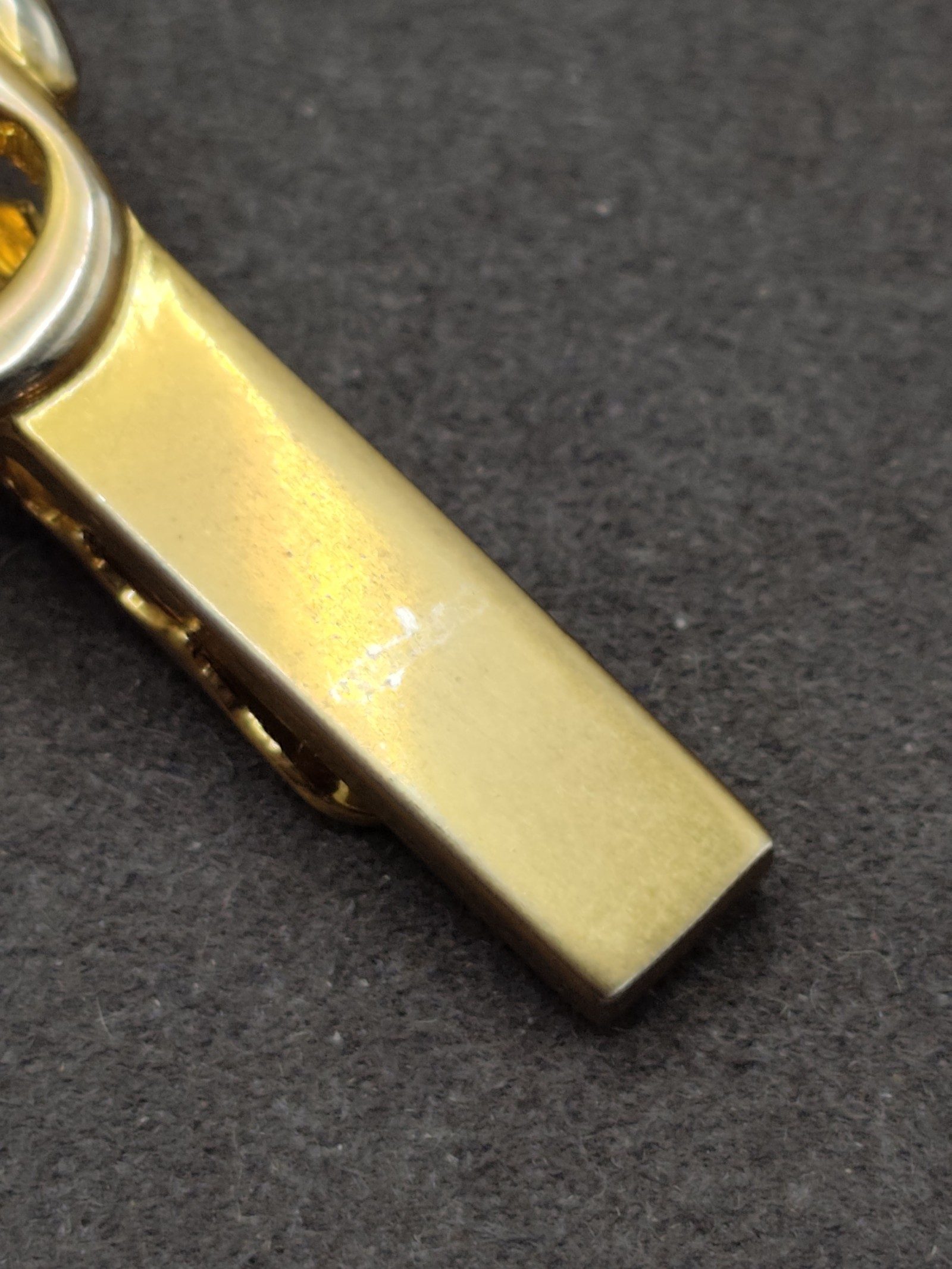 CD Gold Tone Logo Tie Clip Men Other image 9