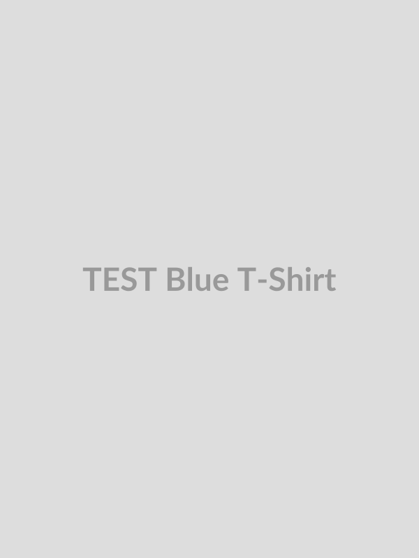 TEST Blue Cotton T-Shirt