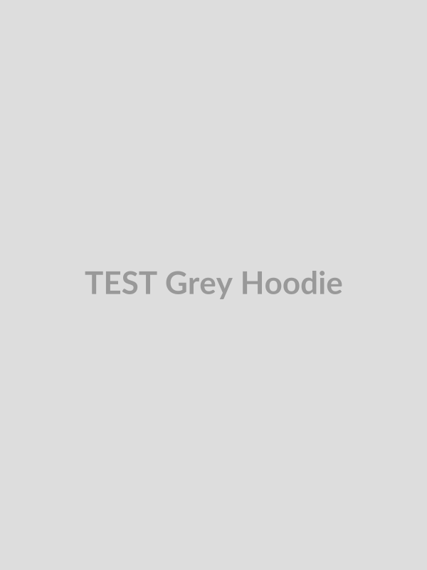 TEST Grey Zip-Up Hoodie