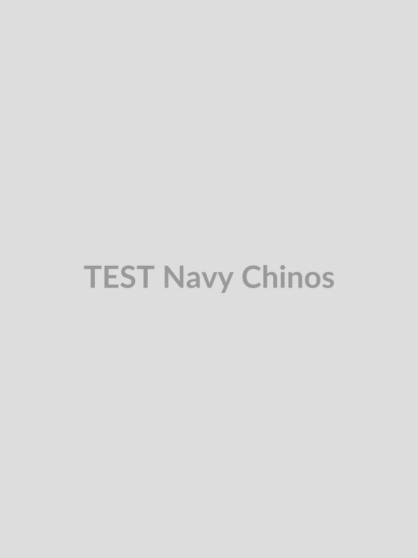 TEST Navy Chino Trousers