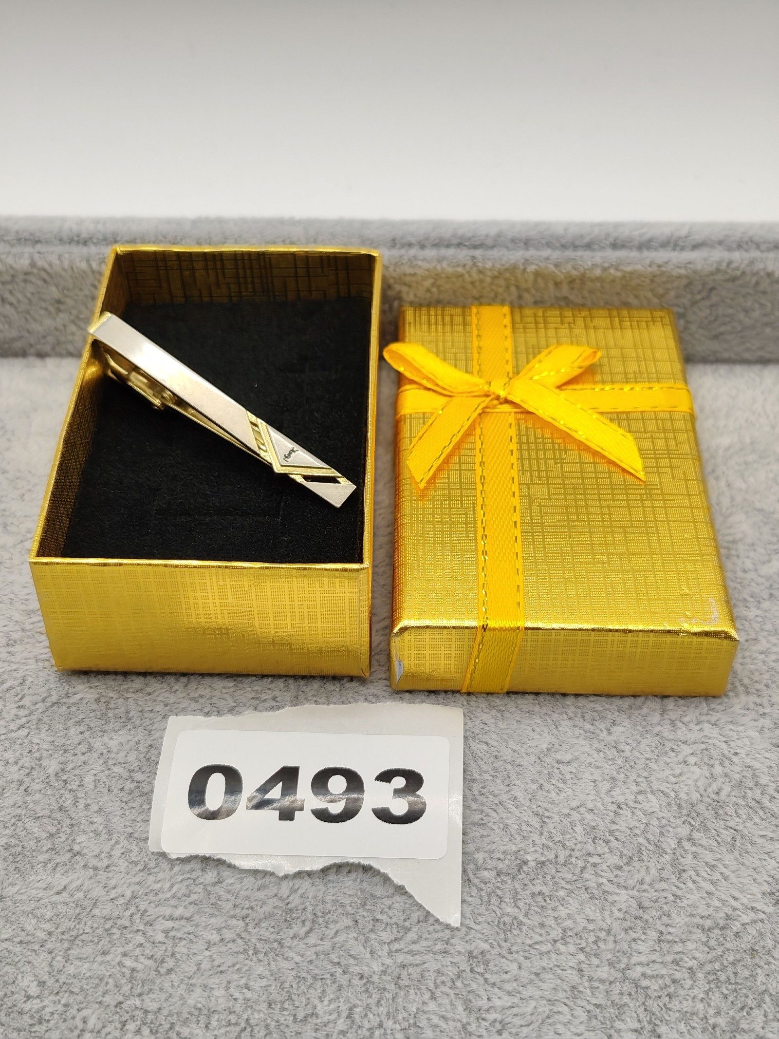 Yves Saint Laurent Gold-tone Men's Tie Clip