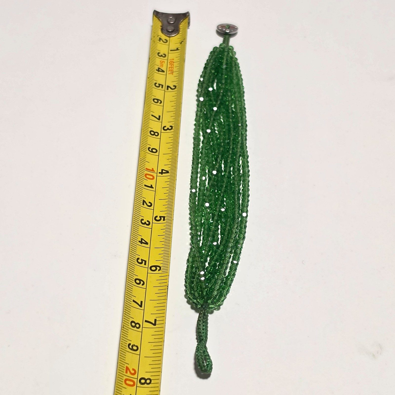 Dyrberg kern Green Glass crystals Bracelet.b5 image 3