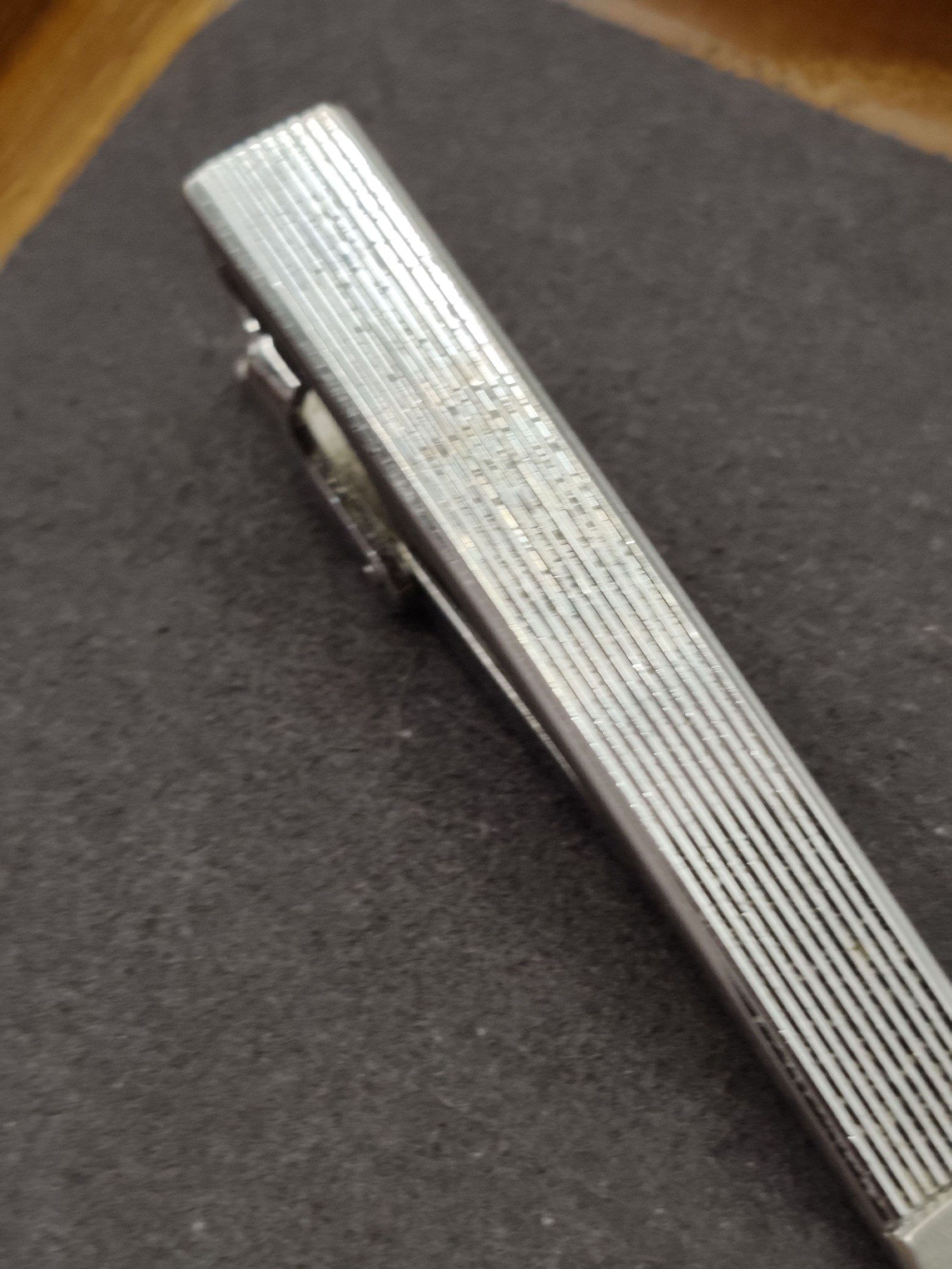YSL Men's Silver Metal Tie Clip Clasp with Box Other image 5