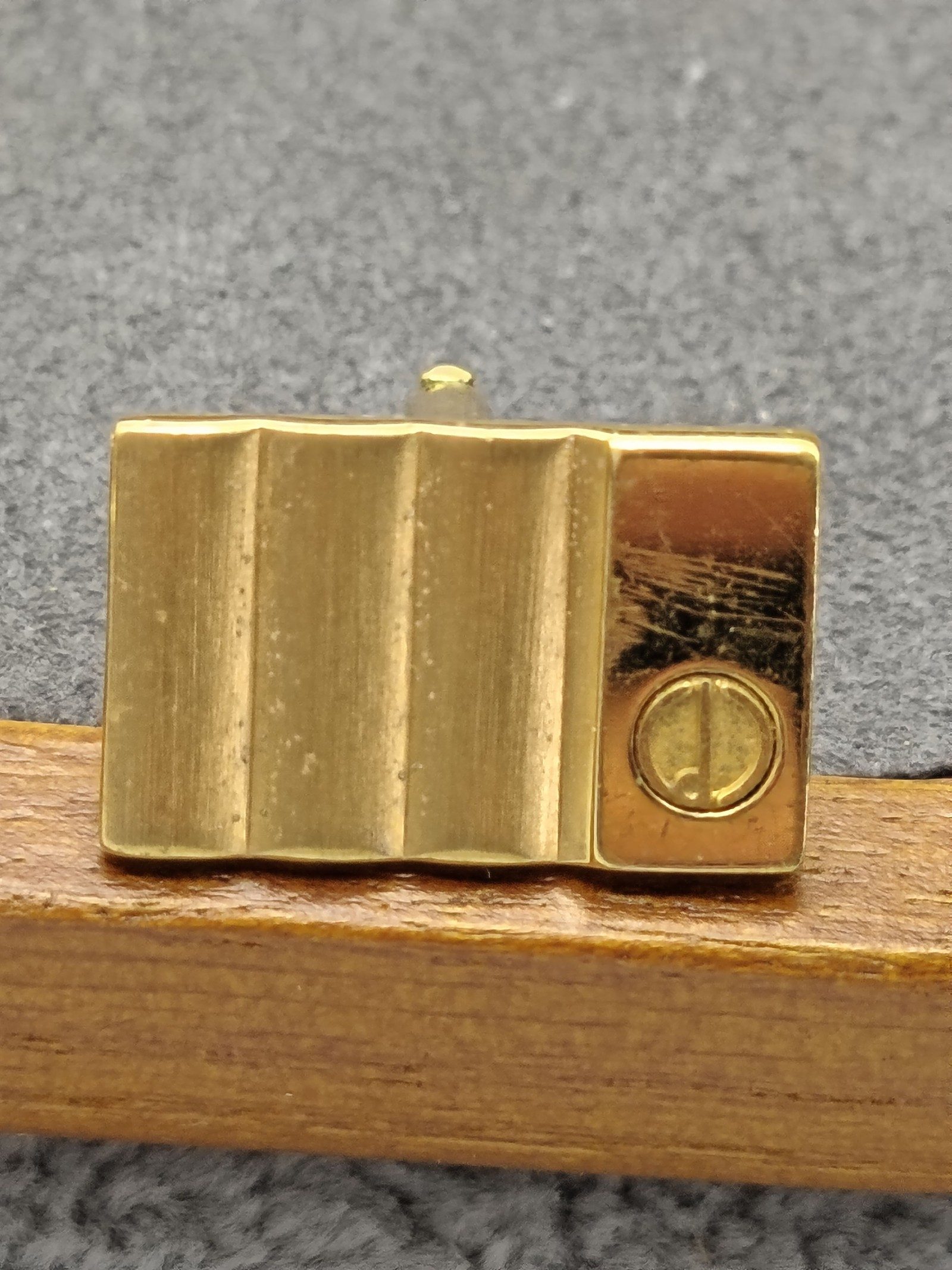 Dunhill Gold Tone Men's Cufflinks Set One Size with Gift Box image 4