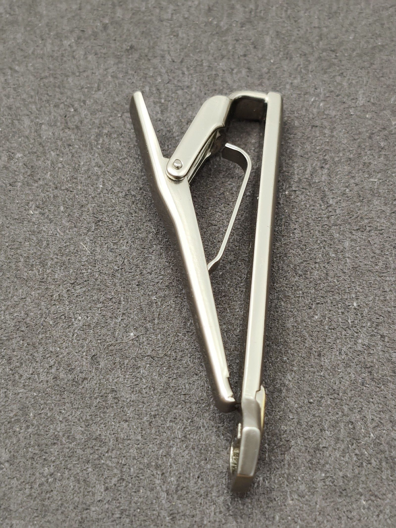 Oliver Silver & Gold Tone Men’s Tie Clip 6 cm image 6