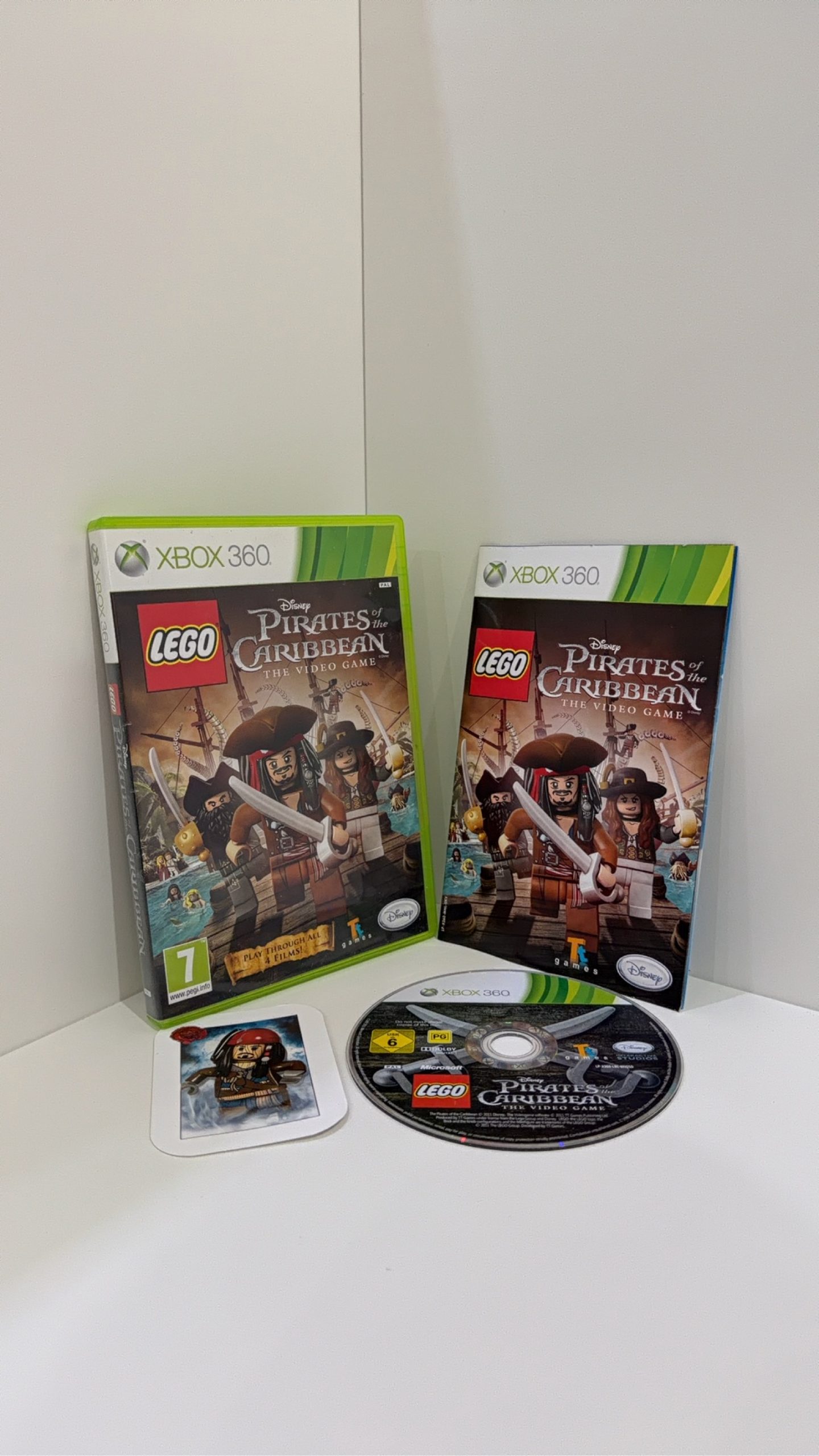 LEGO Pirates of the Caribbean Xbox 360 PAL UK CIB VGC