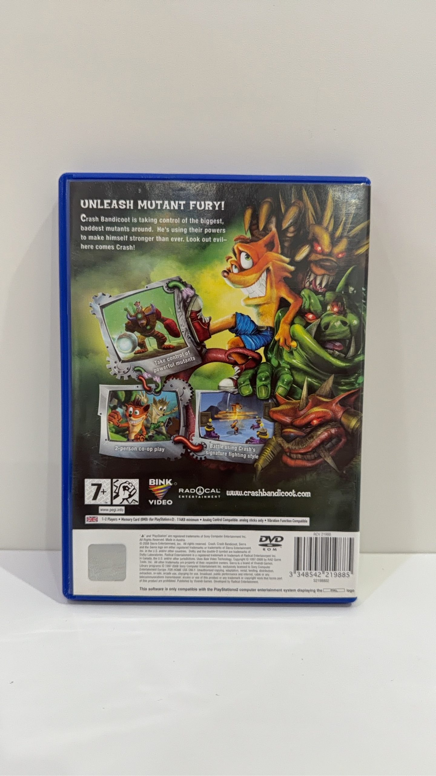 Crash Mind Over Mutant Sony PlayStation 2 PS2 Complete With Manual PAL UK image 4