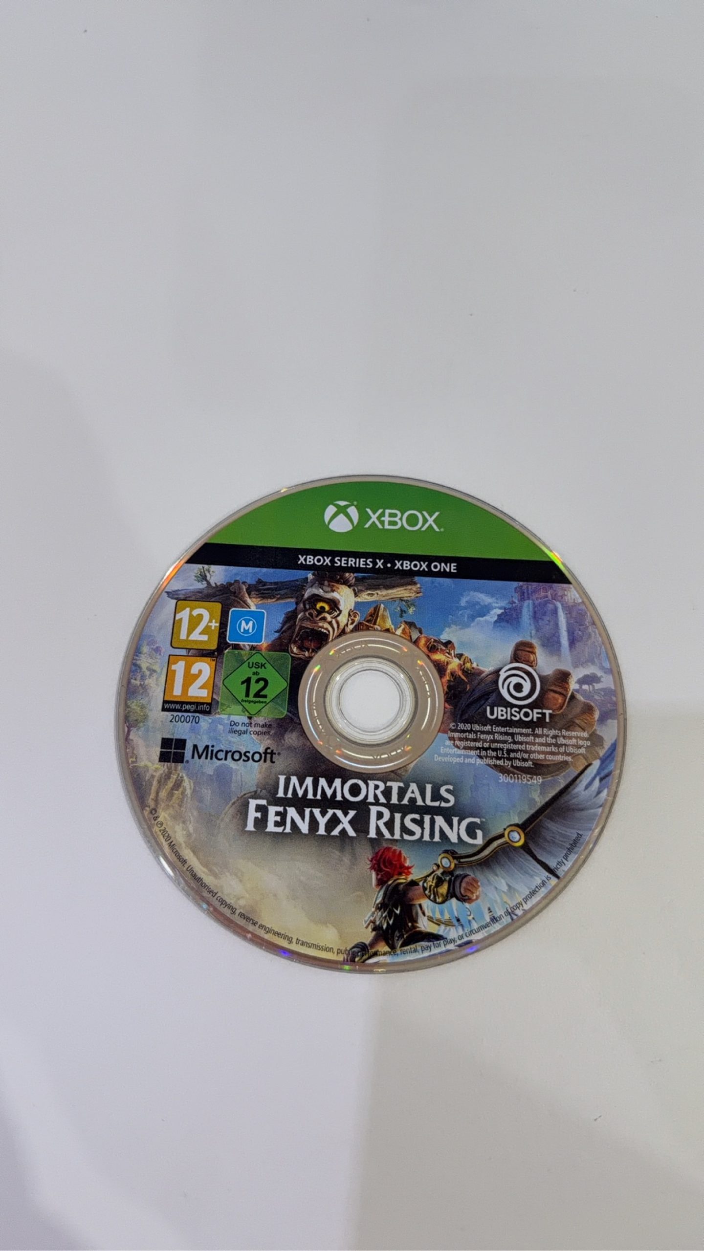 Immortals Fenyx Rising Xbox One PAL UK No Manual VGC image 2