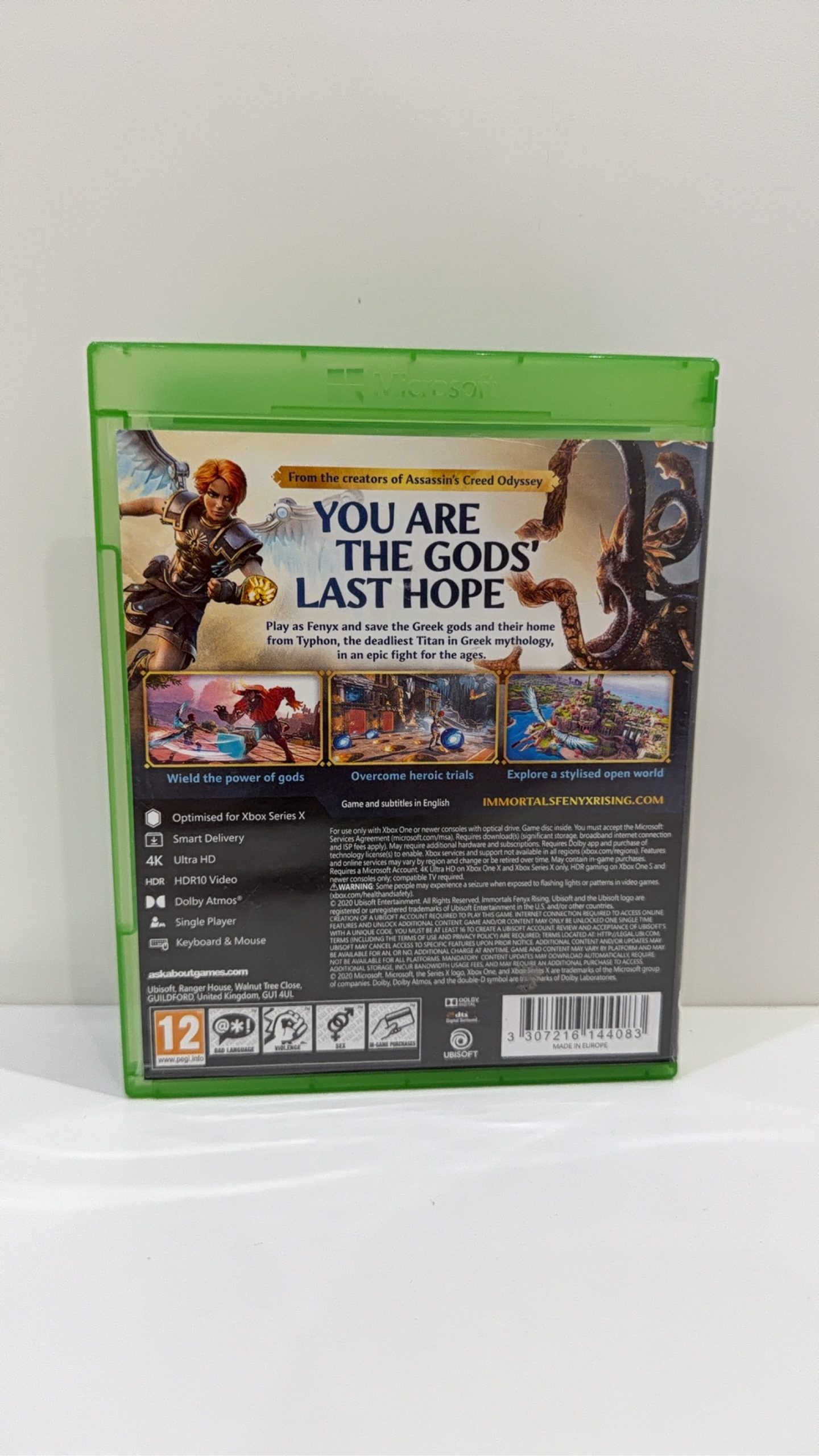 Immortals Fenyx Rising Xbox One PAL UK No Manual VGC image 4