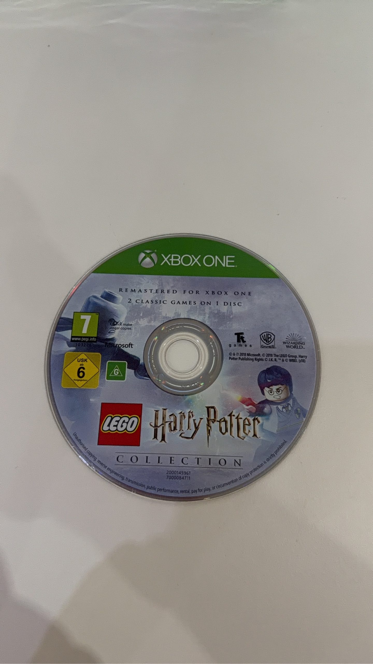 LEGO Harry Potter Collection Xbox One PAL UK No Manual VGC image 2