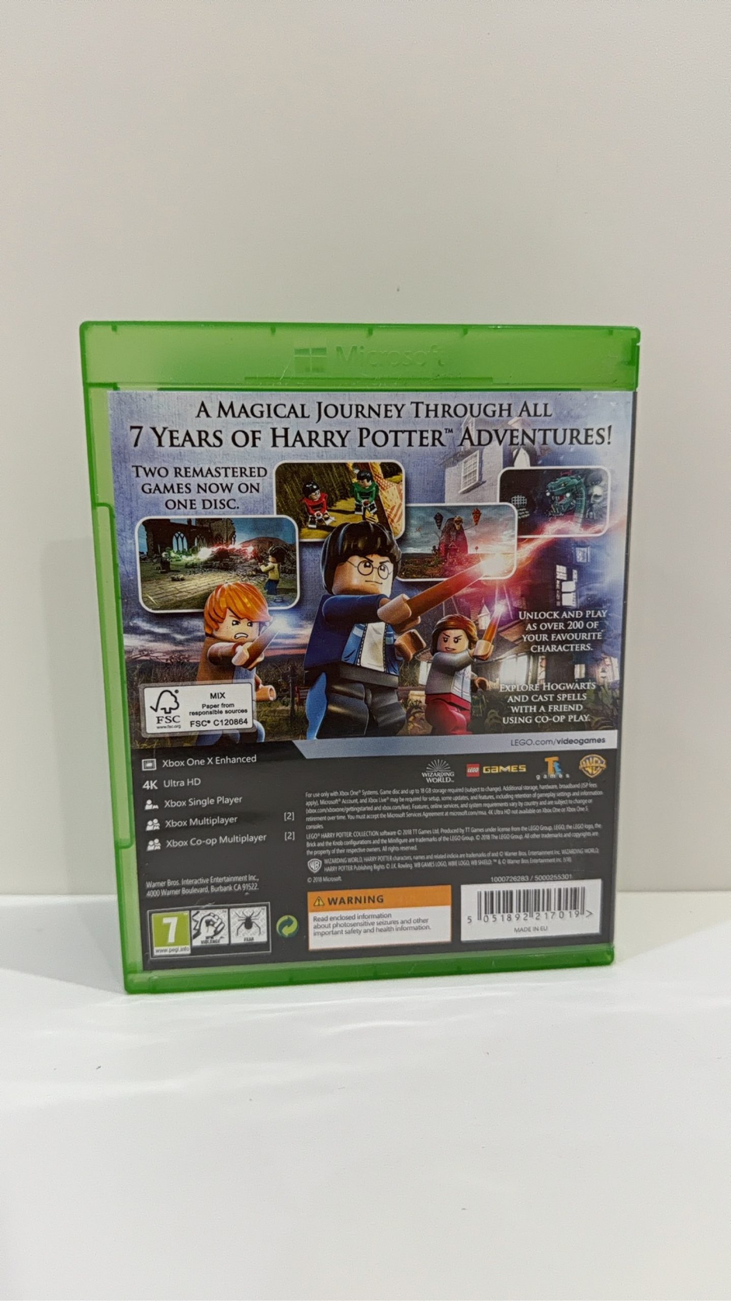 LEGO Harry Potter Collection Xbox One PAL UK No Manual VGC image 4