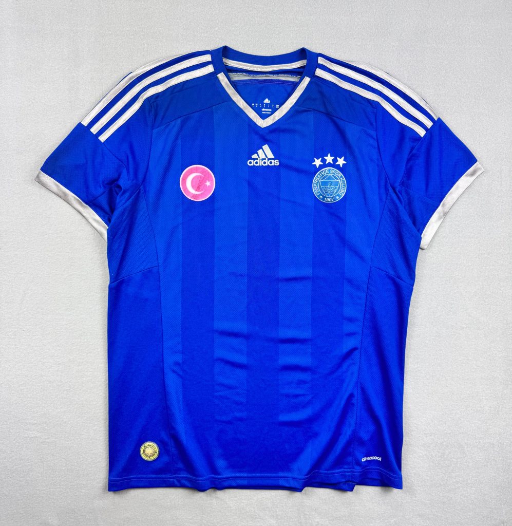 Adidas Blue Fenerbahce Football Club Jersey Large Climacool