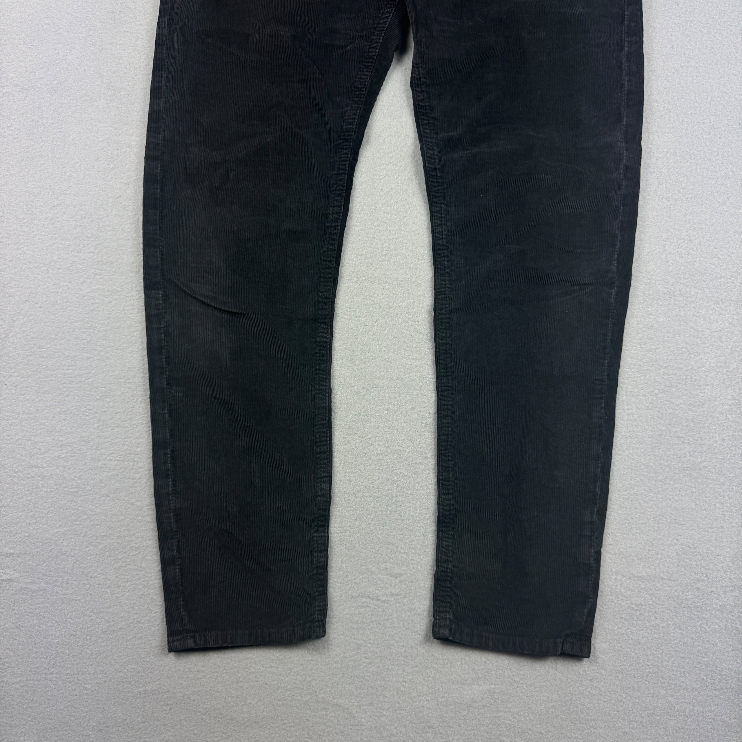 Acne Studios Melk Black Corduroy Slim Fit Cord Jeans Size W29 L32 image 5