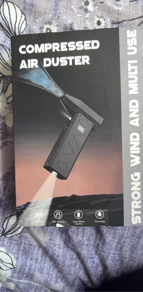 ClydeK Black Compressed Air Duster Multi Use