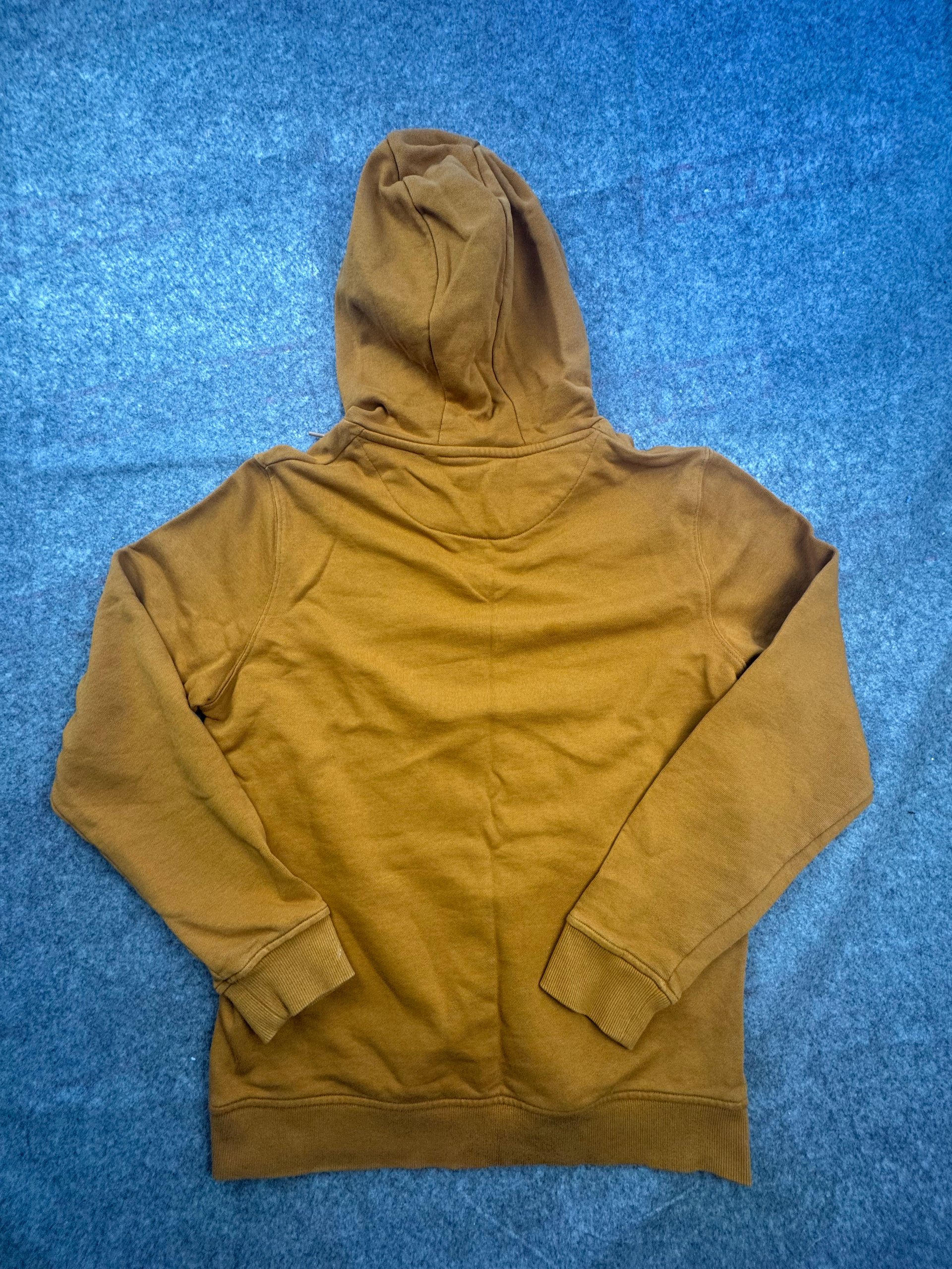 Lyle & Scott Mustard Brown Chest Logo Hoodie Men’s Large image 3