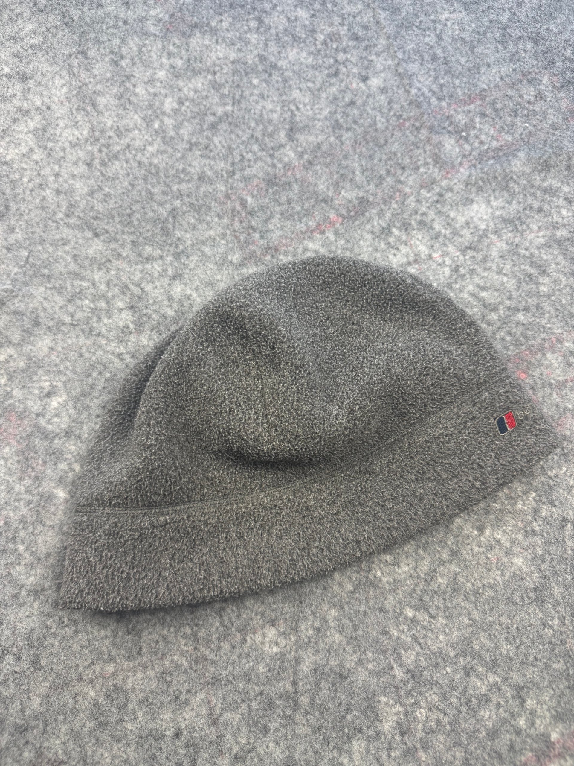 Berghaus Grey Fleece Beanie L/XL Embroidered Logo image 2