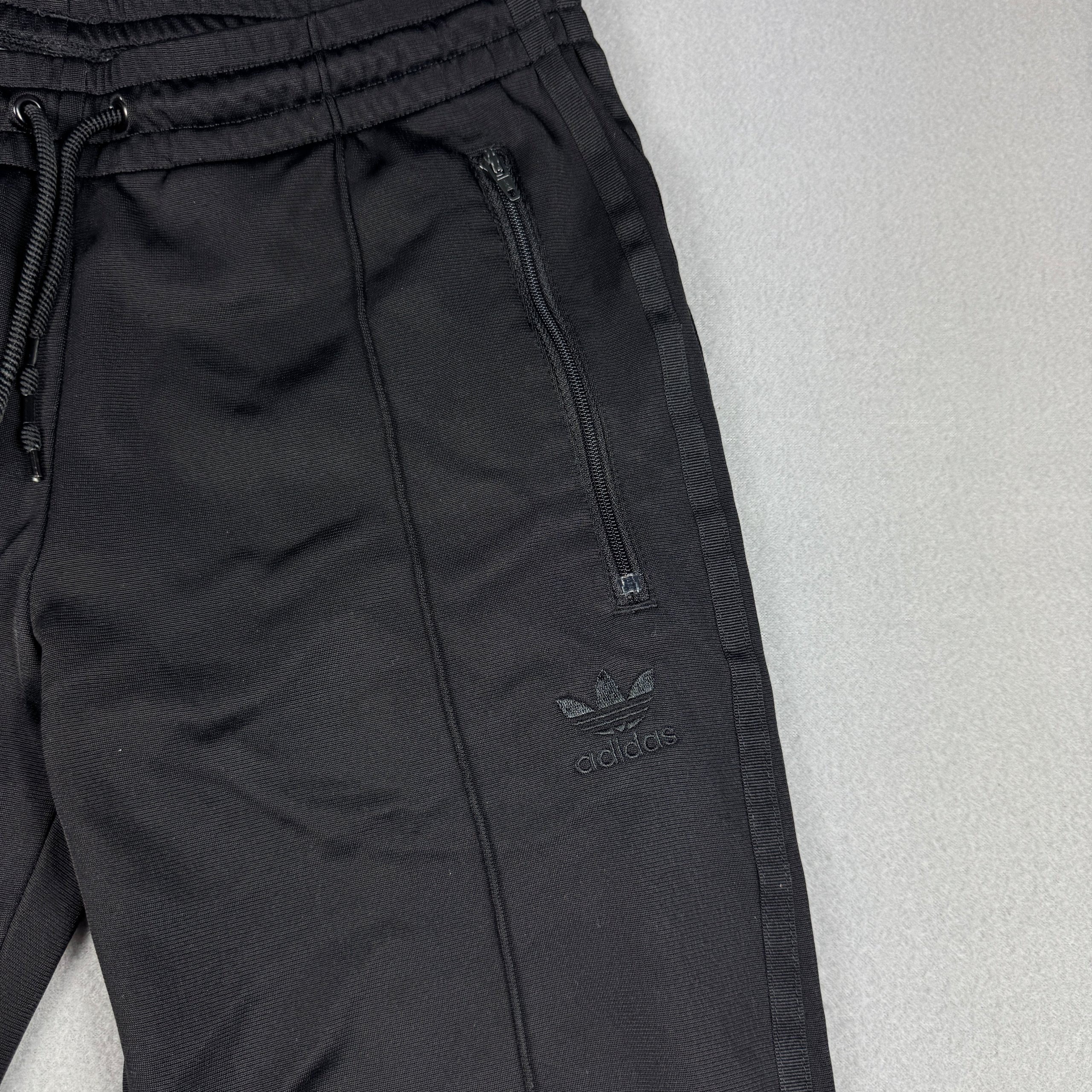 Women`s Adidas Black Originals Track Pants with Zipper Pockets Size 34 / S image 3