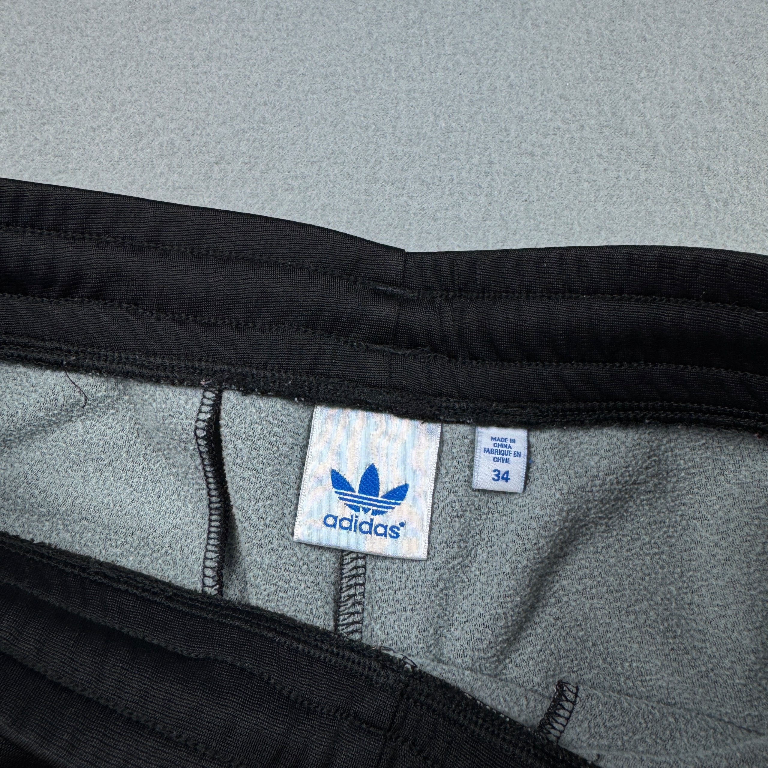 Women`s Adidas Black Originals Track Pants with Zipper Pockets Size 34 / S image 7
