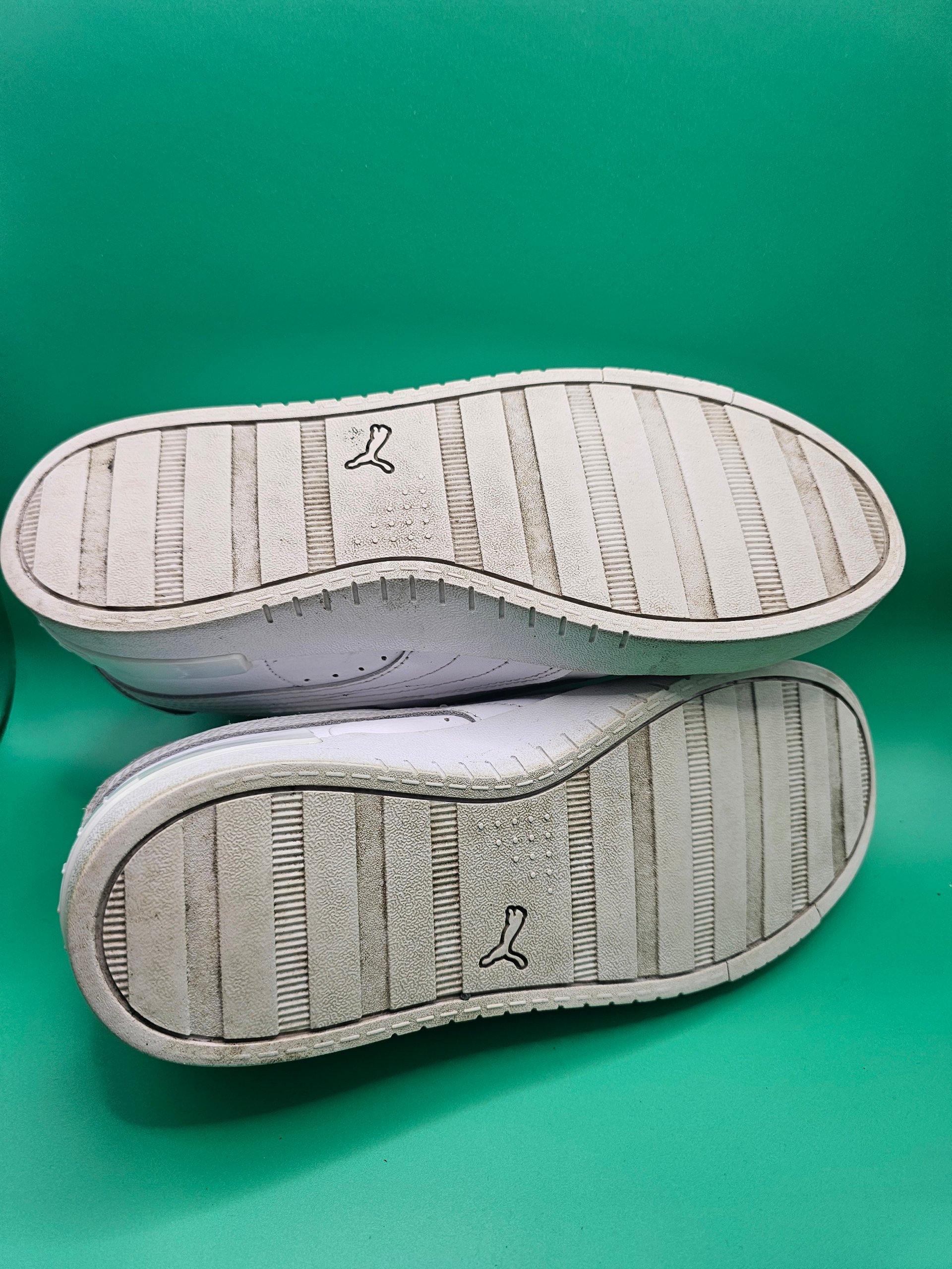 Puma White Low Top Sneakers Womans UK 5.5 Soft Foam Comfort image 6