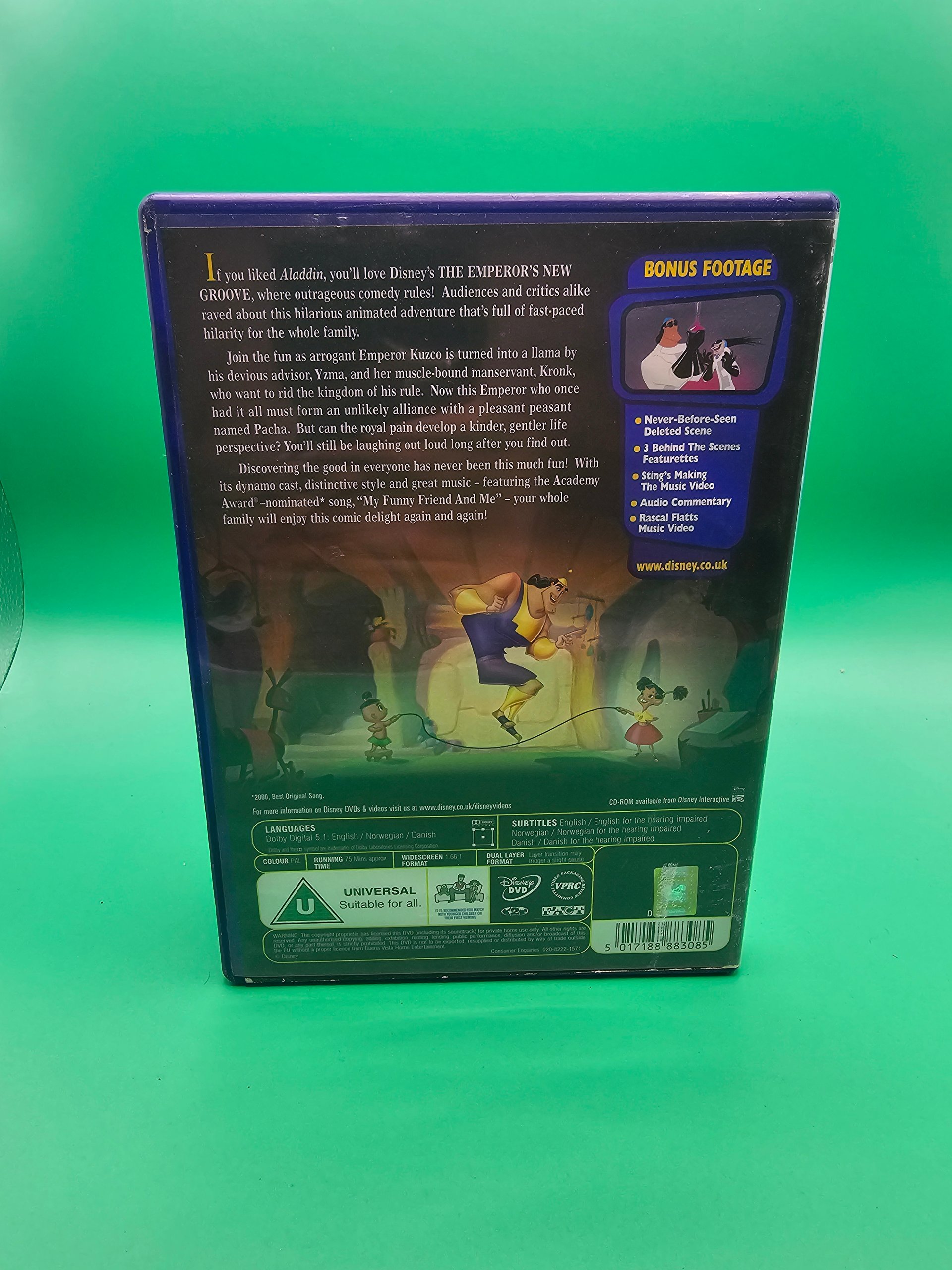 Walt Disney The Emperor's New Groove DVD Universal image 2