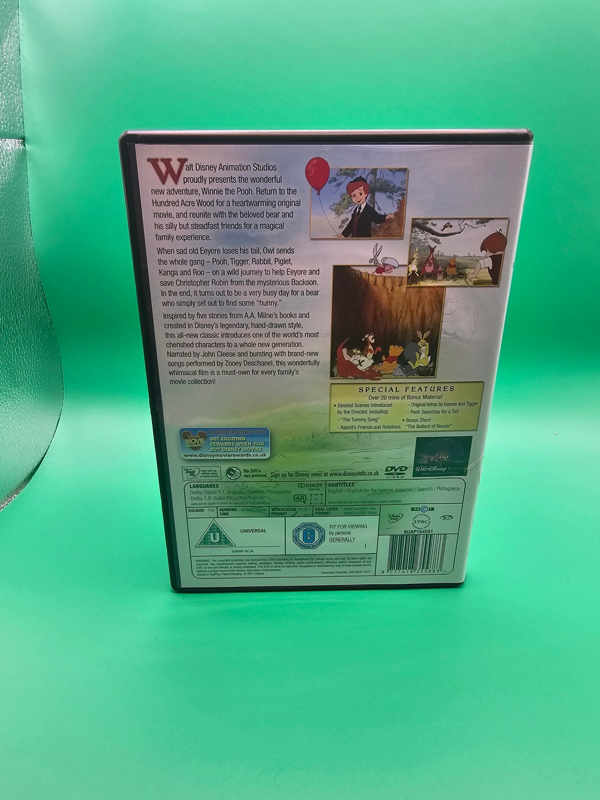 Disney Winnie the Pooh Full-Length Movie DVD image 2