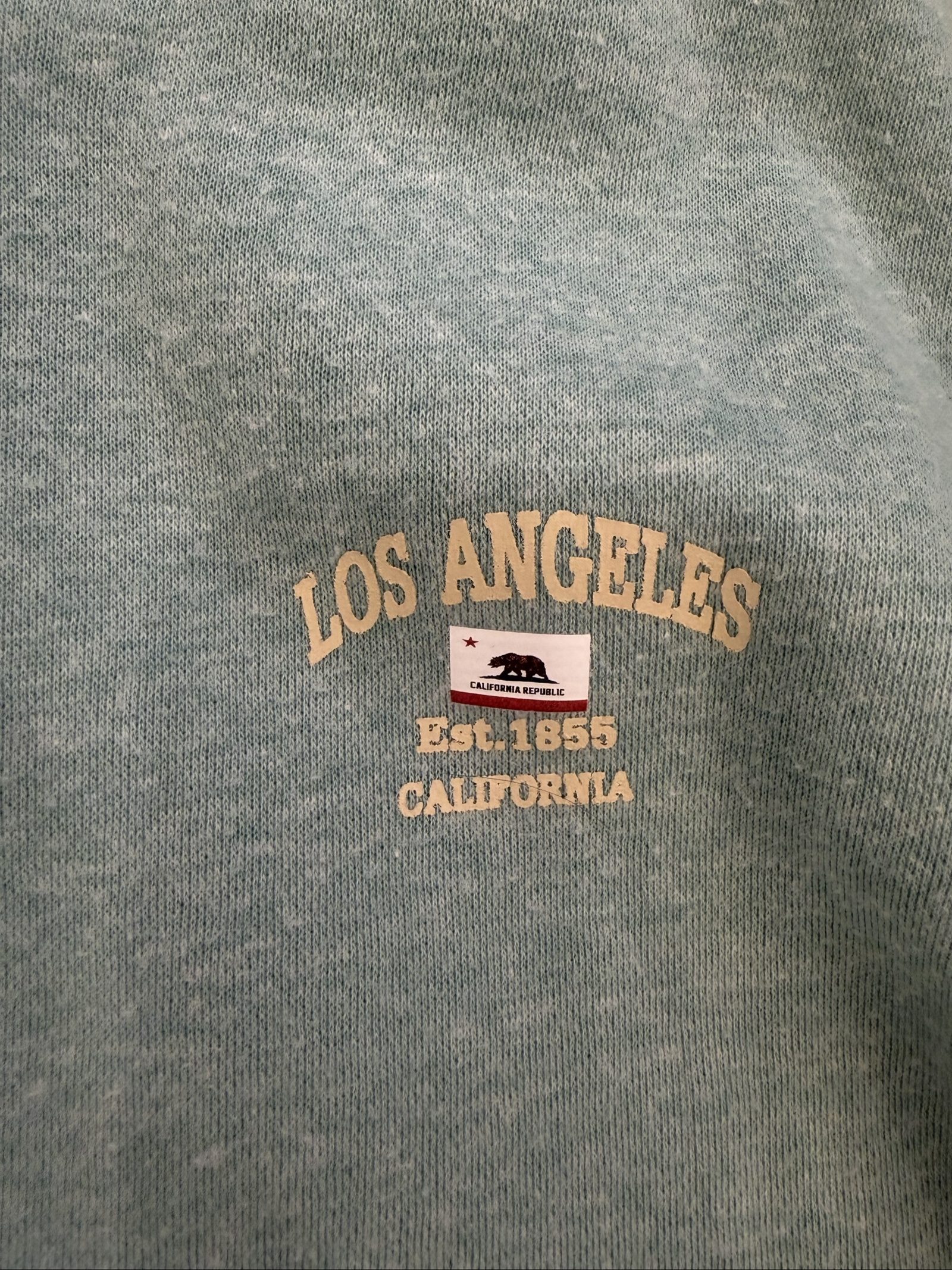 Ocean Life CA Green Zip-Up Hoodie XL Los Angeles Print image 2