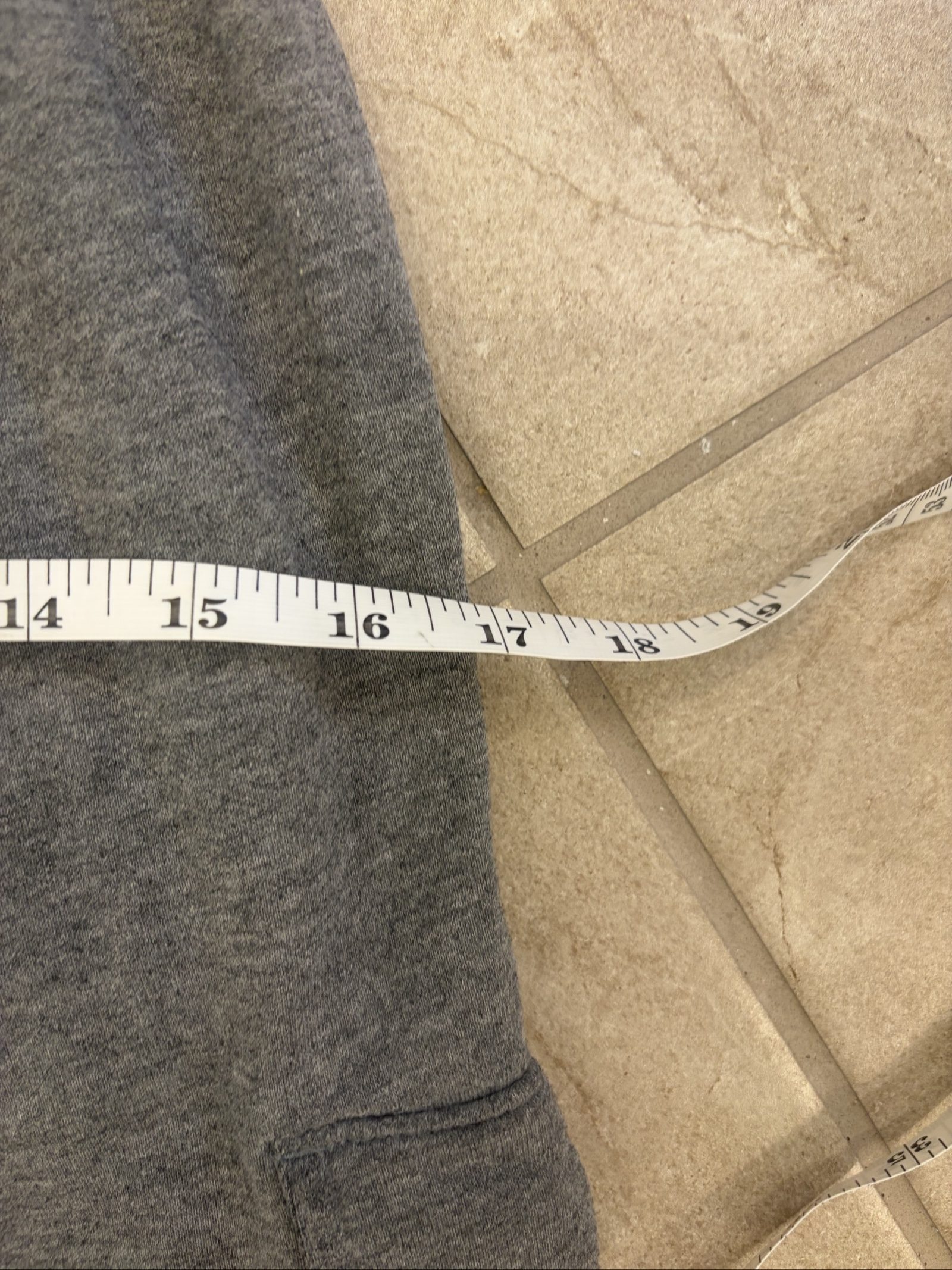 Jordan Grey Cargo Sweatpants Large Cotton Blend image 5