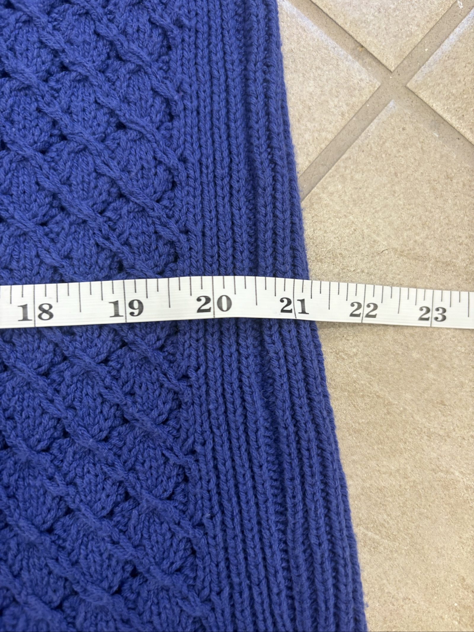 Old Navy Women's Blue Knit Petite Small Sweater image 4