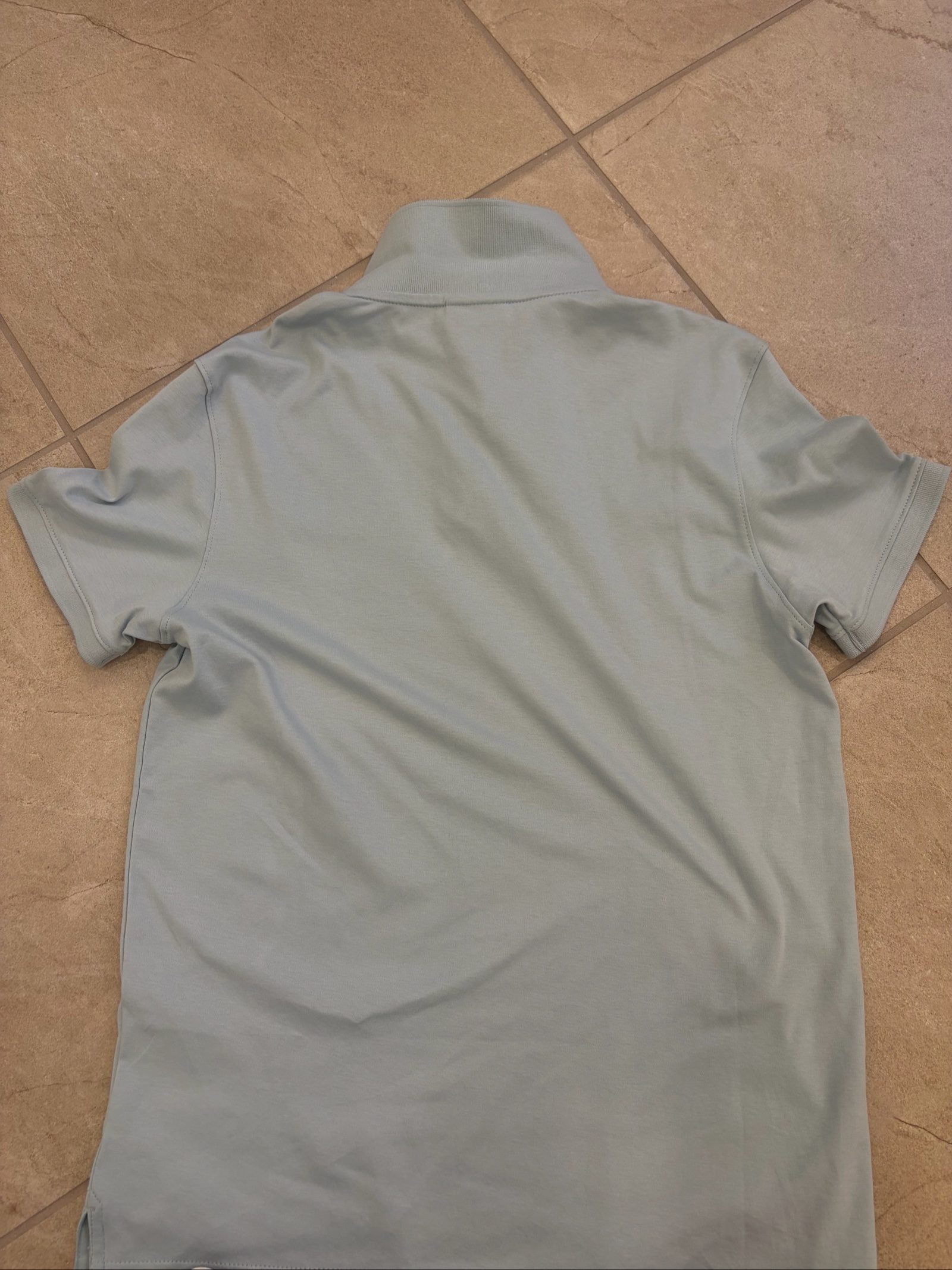Calvin Klein Light Blue Polo Shirt XS Classic Fit image 4