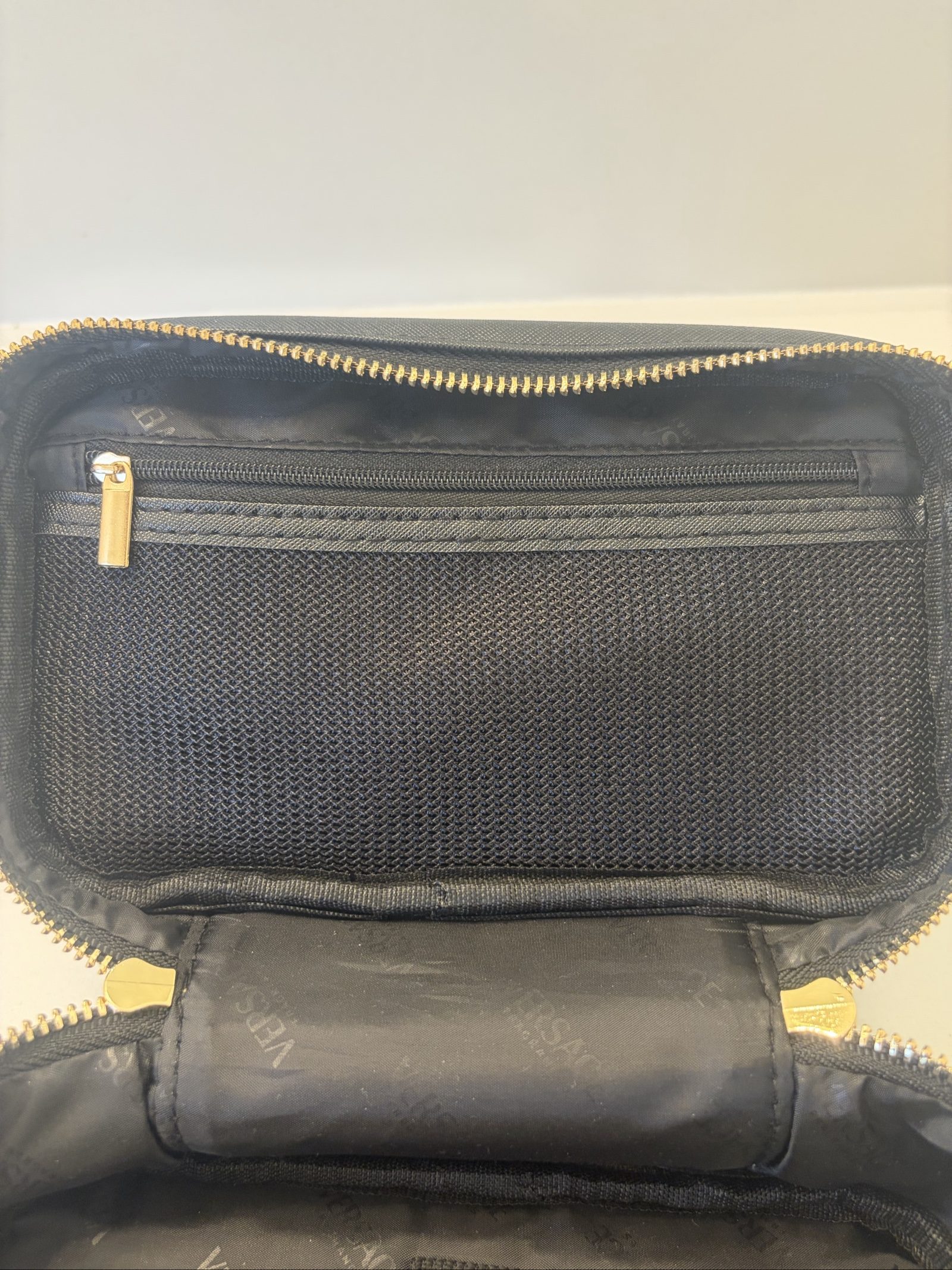 Versace Black Fragrances Makeup Travel Bag image 6