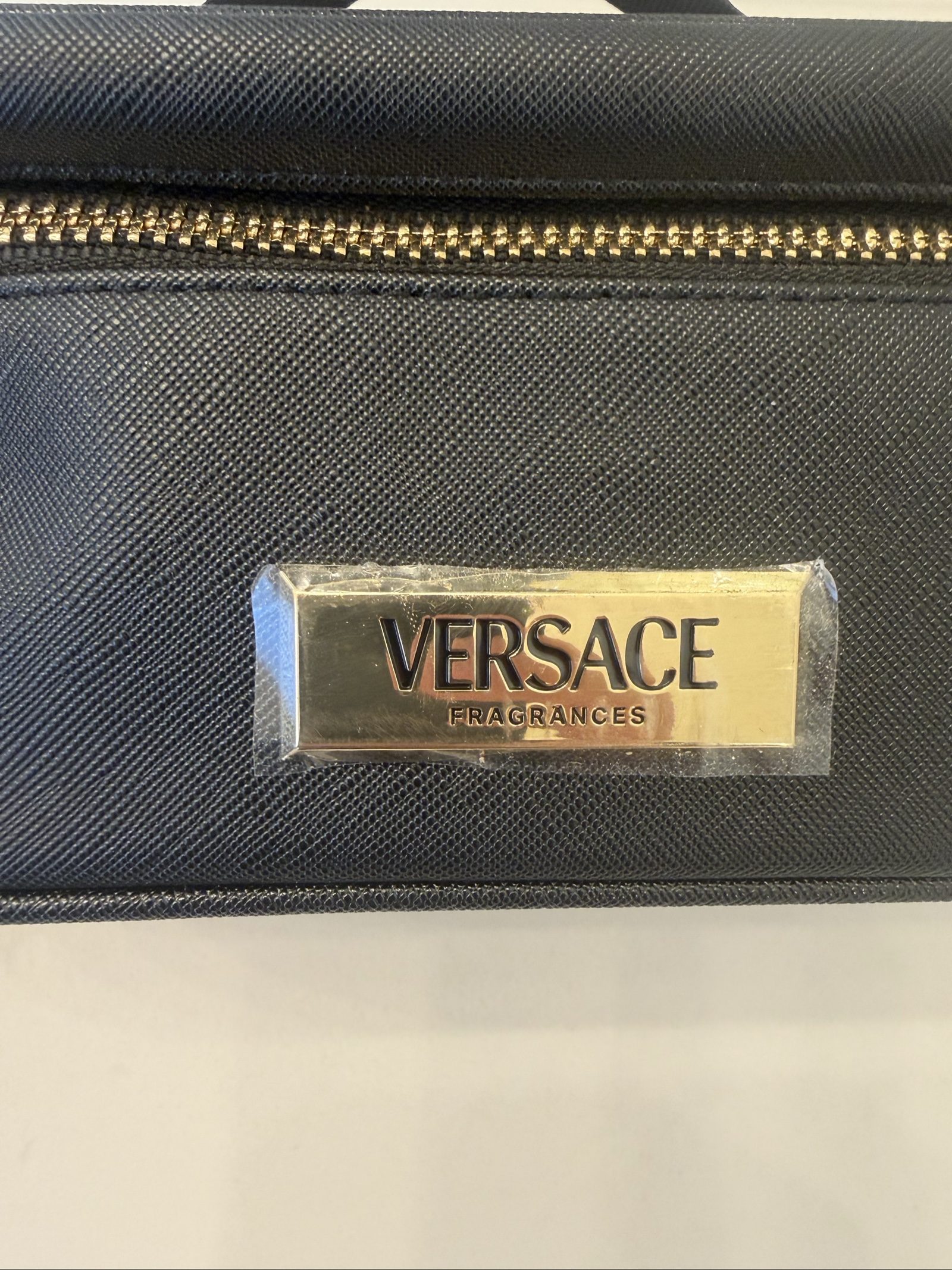 Versace Black Fragrances Makeup Travel Bag image 2