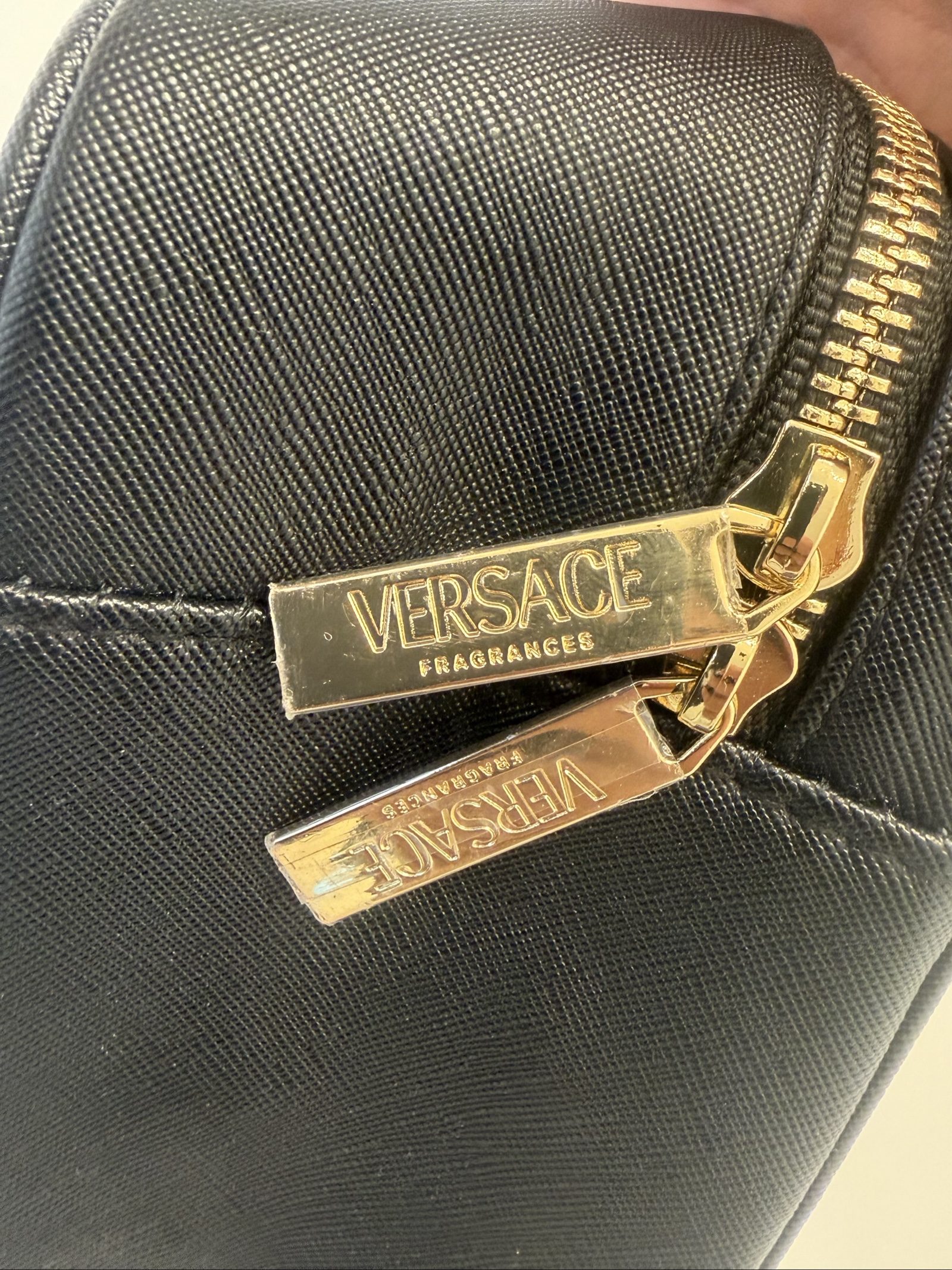 Versace Black Fragrances Makeup Travel Bag image 4