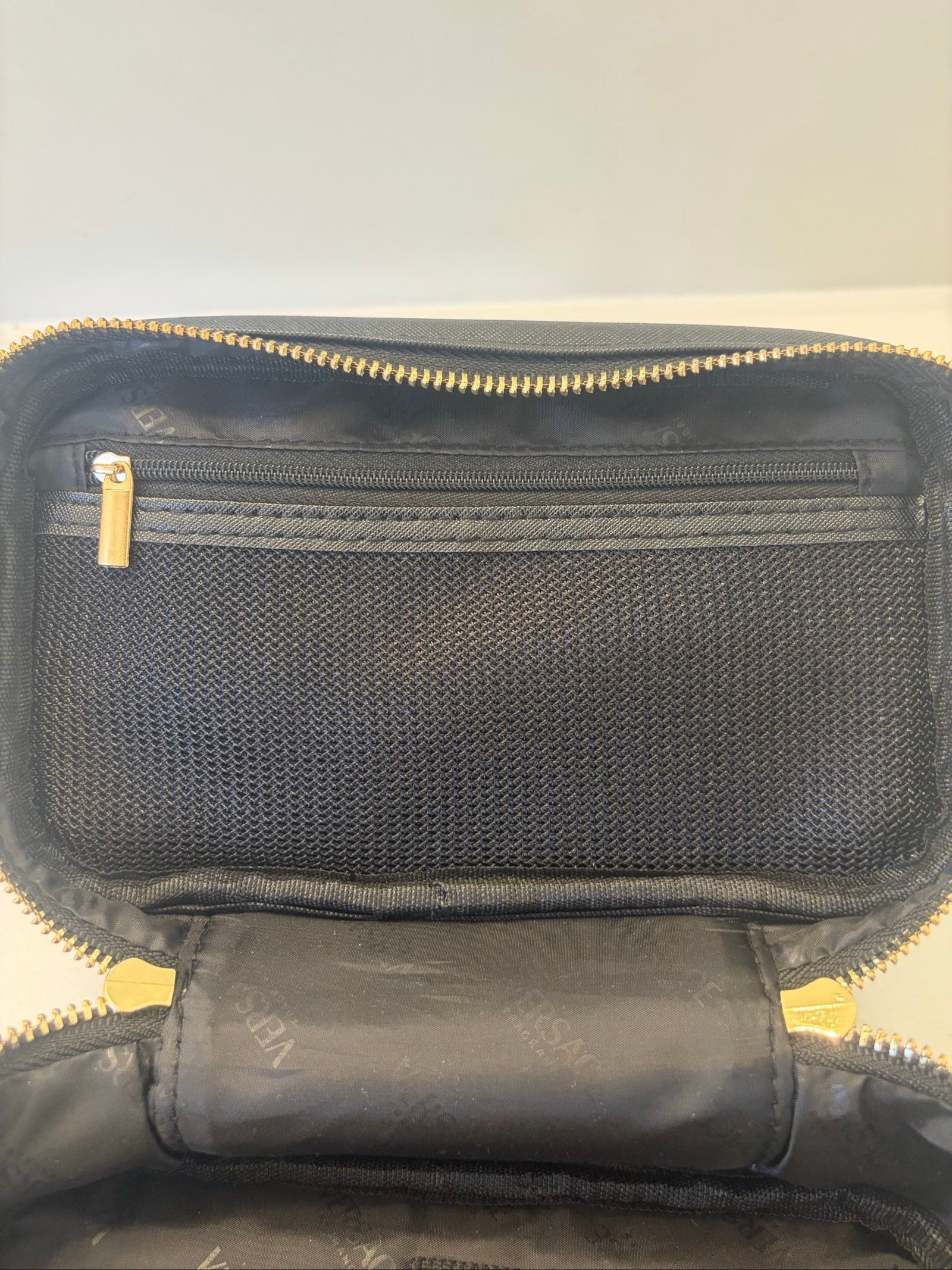 Versace Black Fragrances Makeup Travel Bag image 6