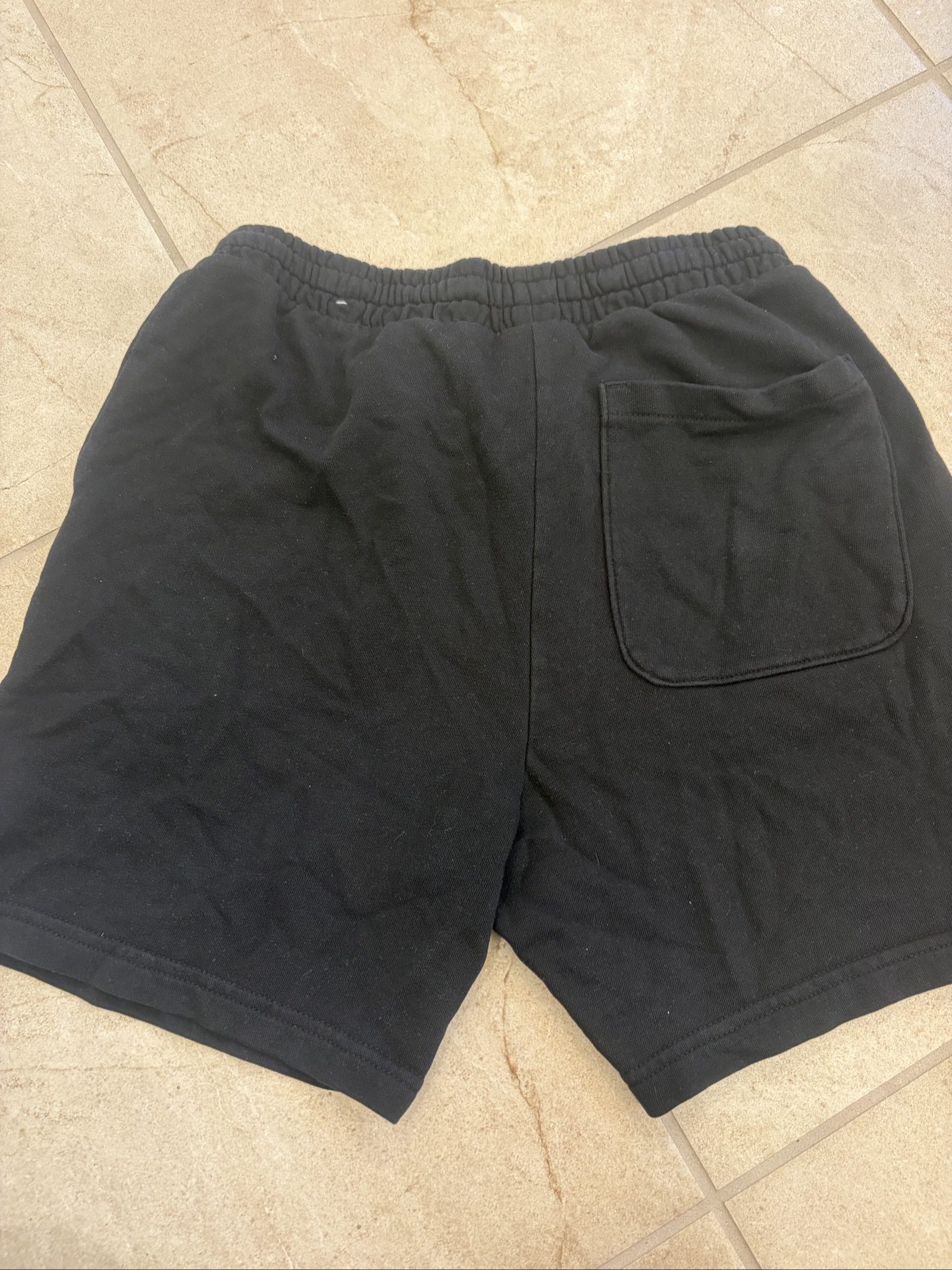 H&M Black Regular Fit Sweatpants Small image 7
