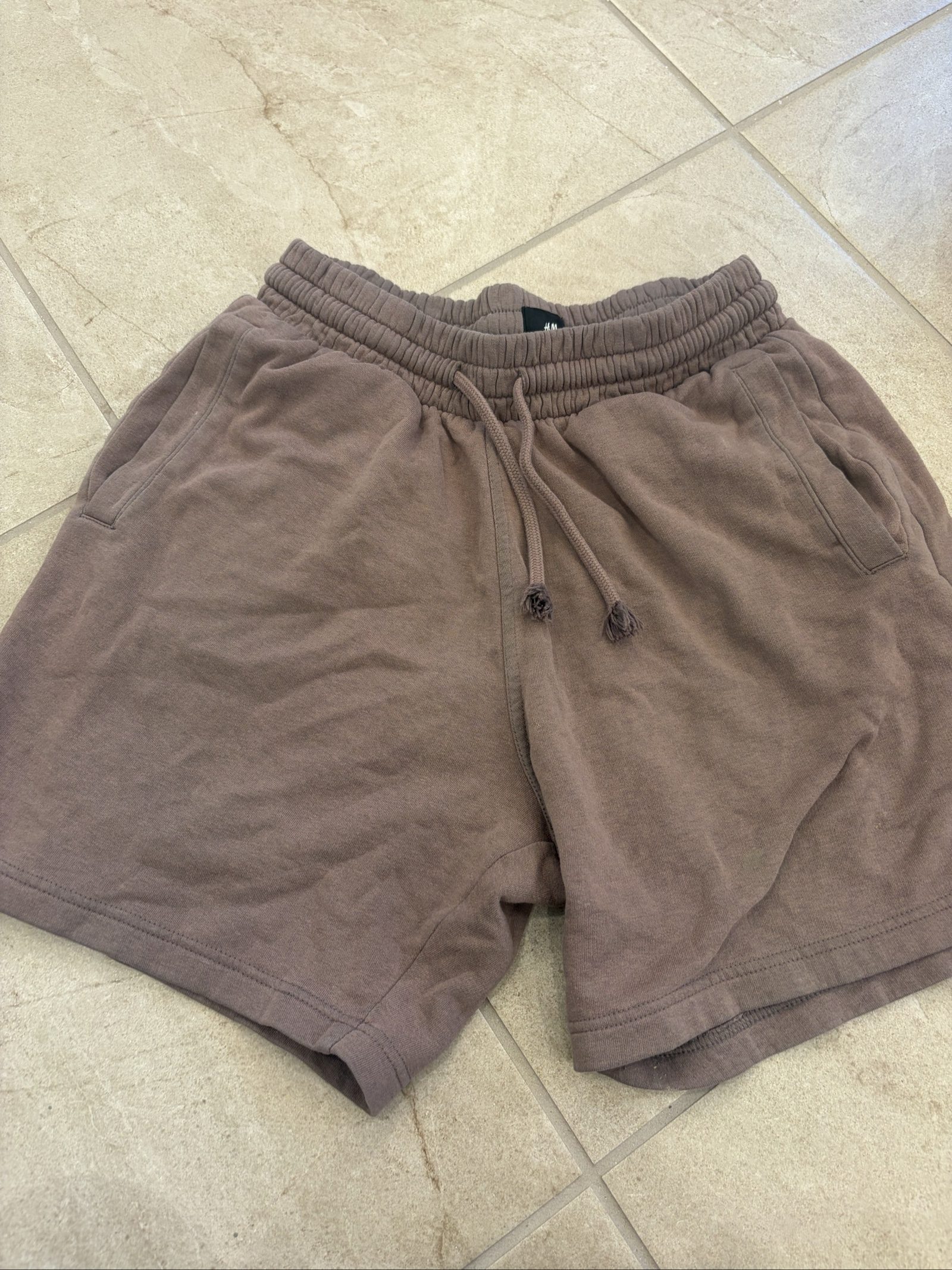 H&M Brown Regular Fit Sweat Shorts US Small